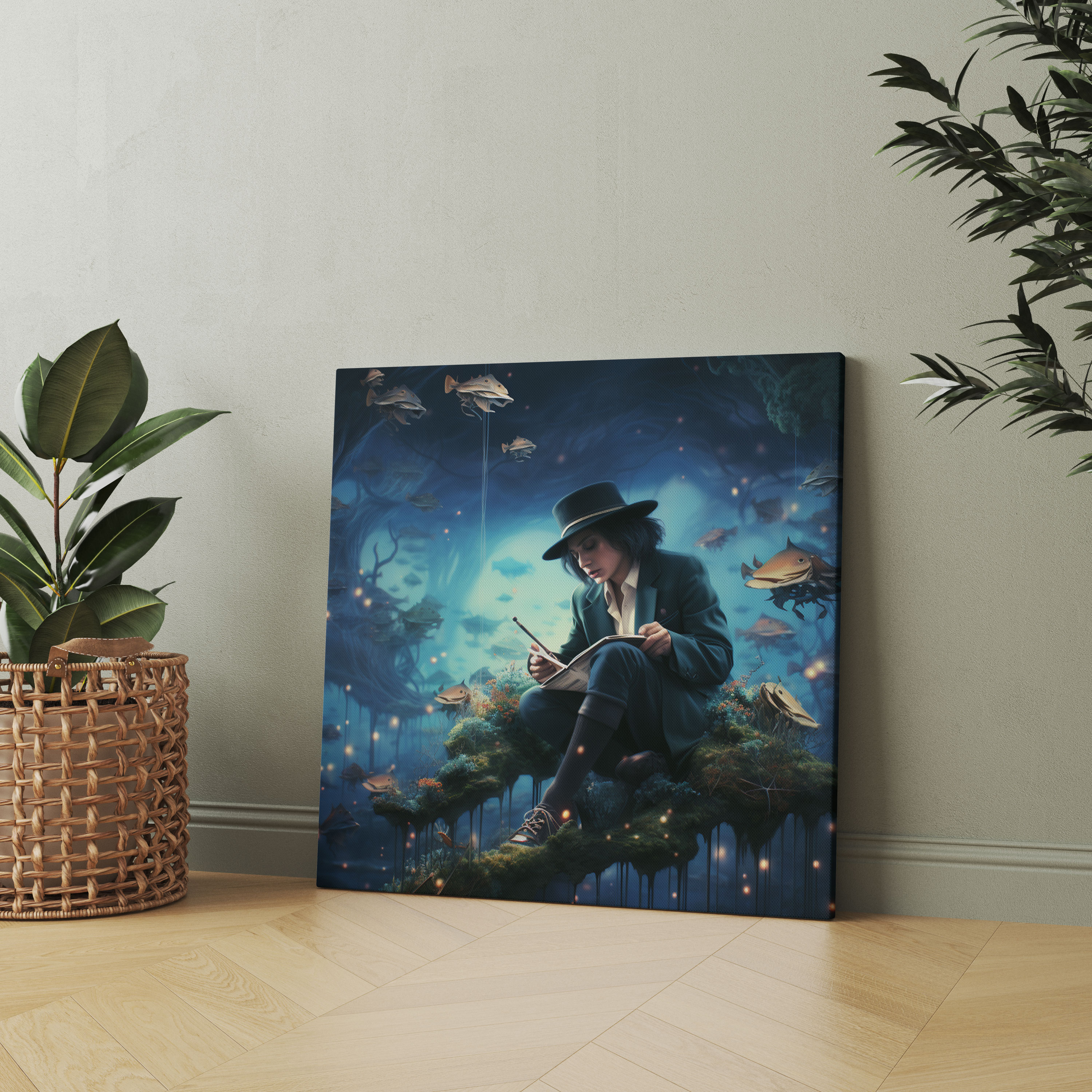 Michael Jackson Surreal Wall Art - Micheal Jackson, Canvas Wall Art, Michael Jackson, Canvas