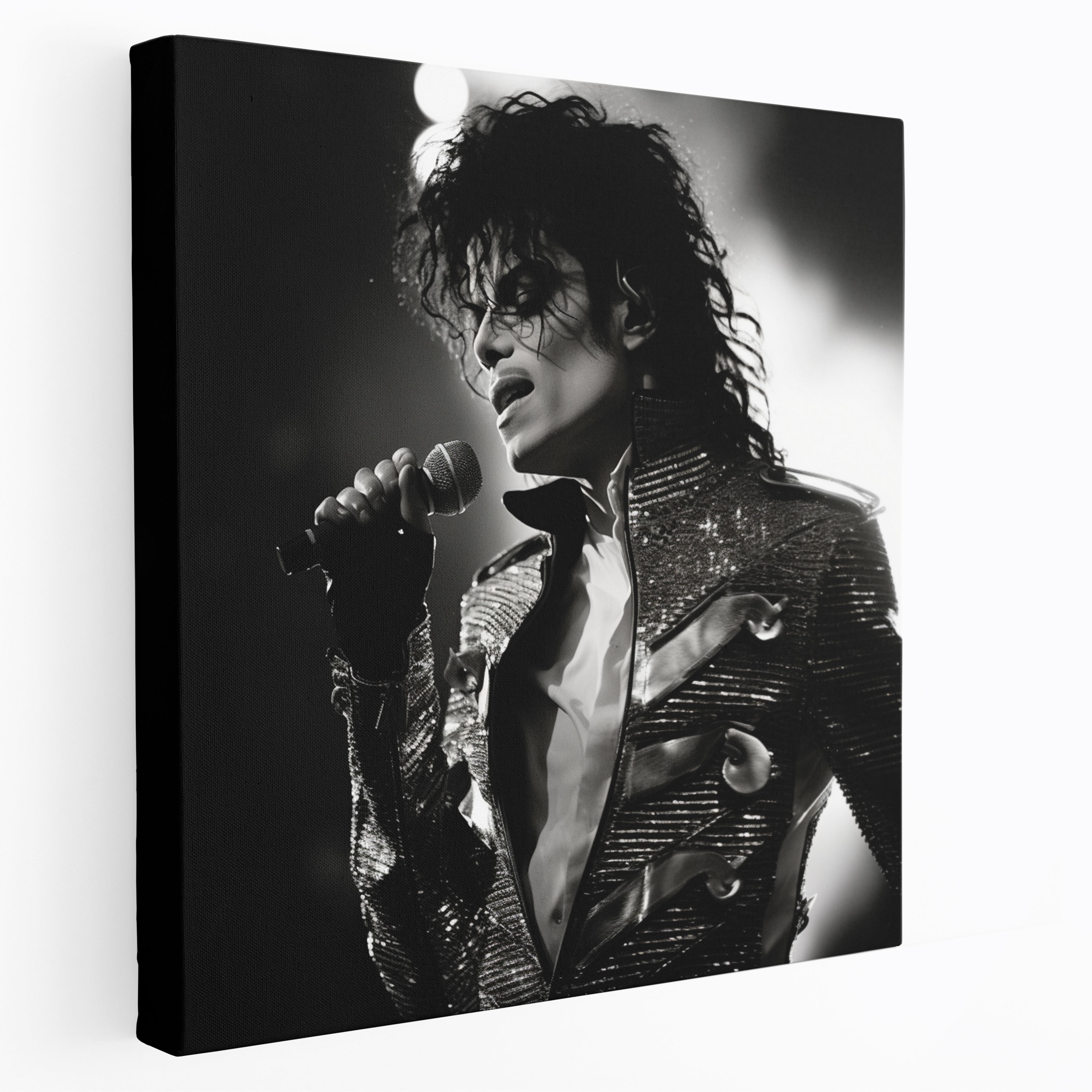 Micheal Jackson Canvas Print - Artistic Live Performance - Micheal Jackson, Wall Art, Micheal Jackson, Home Decoration