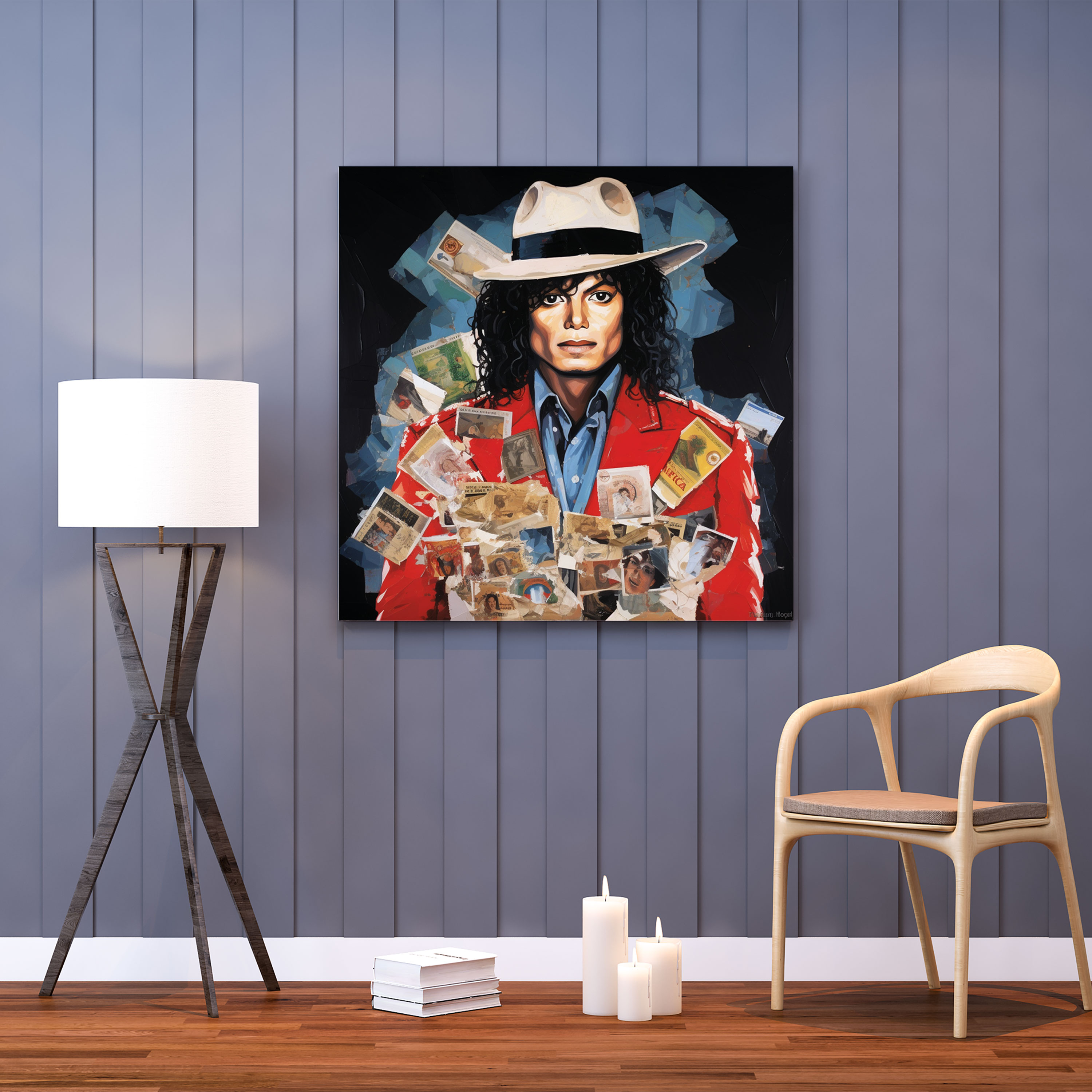Micheal Jackson Wall Art - Musical Journey Collage - Micheal Jackson, Micheal Jackson, Collage, Home Decoration