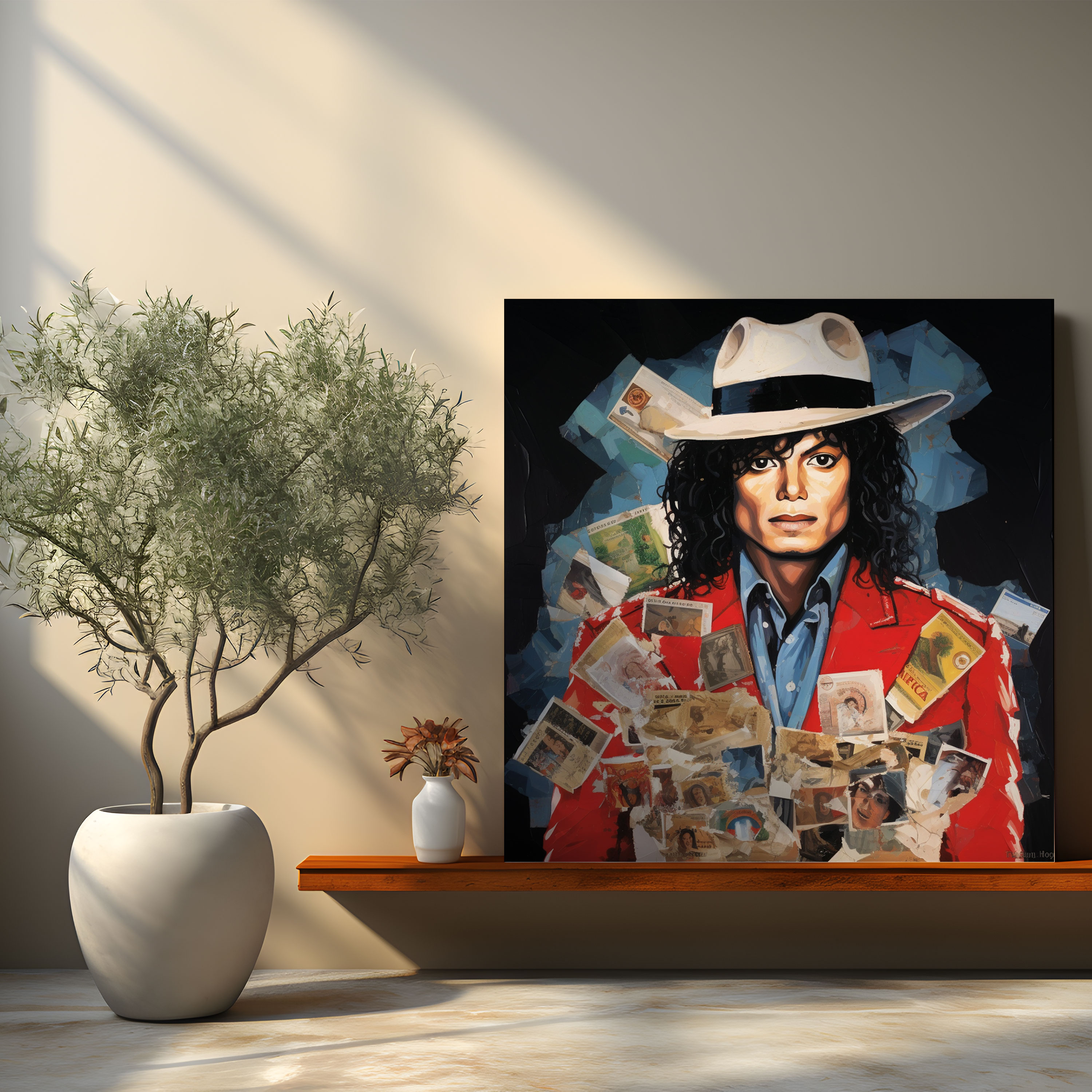 Micheal Jackson Wall Art - Musical Journey Collage - Micheal Jackson, Micheal Jackson, Collage, Home Decoration