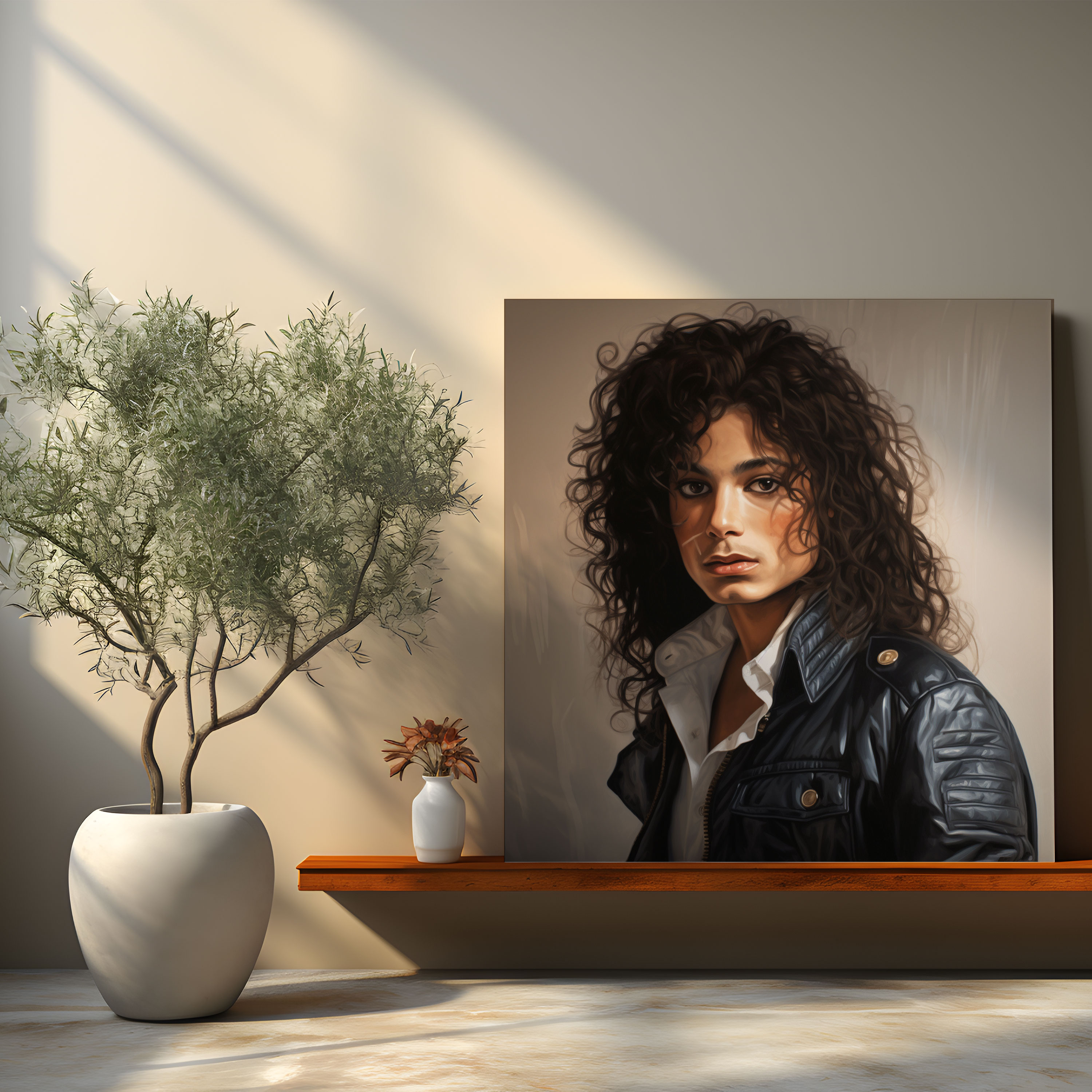 Micheal Jackson Canvas Print - Realistic Portrait - Micheal Jackson, Canvas Print, Tribute, Micheal Jackson