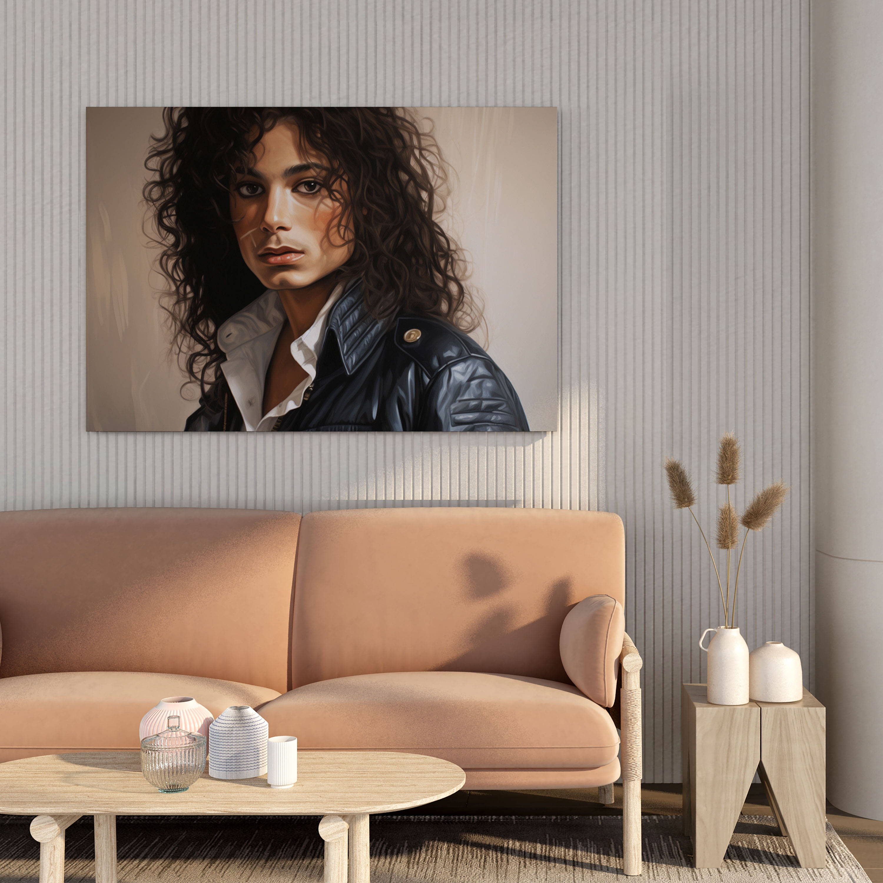 Micheal Jackson Canvas Print - Realistic Portrait - Micheal Jackson, Canvas Print, Tribute, Micheal Jackson