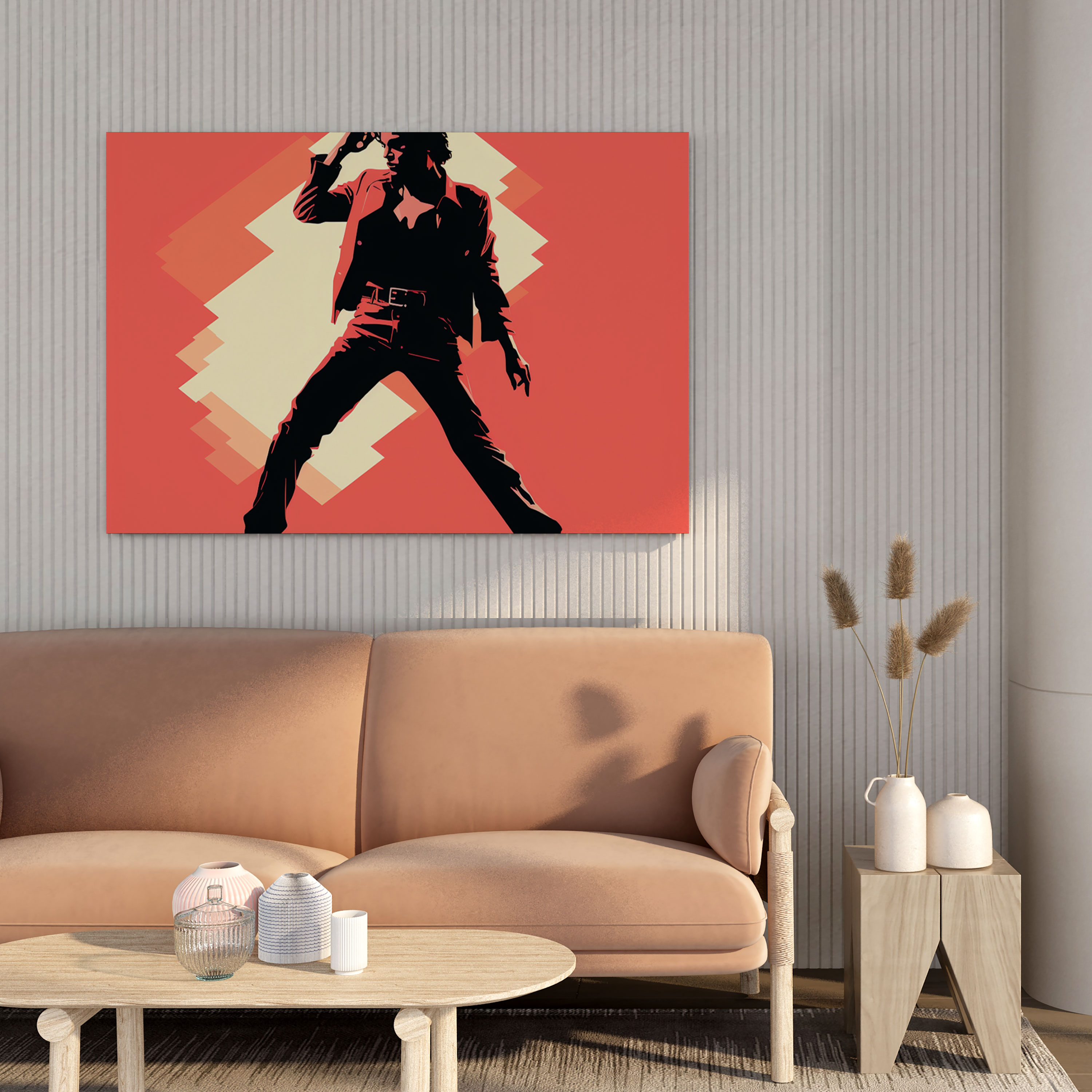 Michael Jackson Leinwandbild - Retro Wanddekoration - Wandkunst für Zuhause