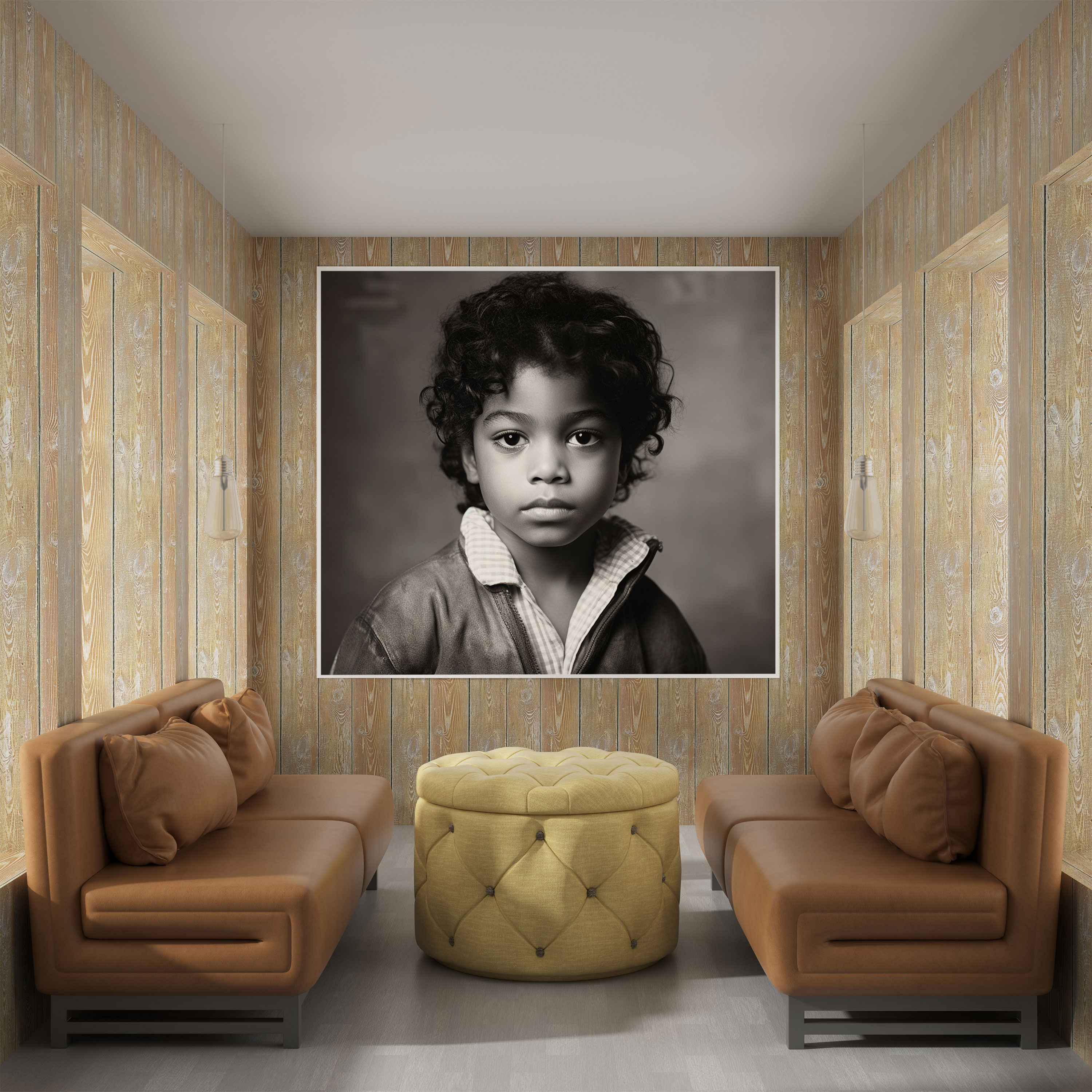 Michael Jackson Wandbild - Schwarz-Weiß Leinwandbild - Wanddekoration schwarz-weiß