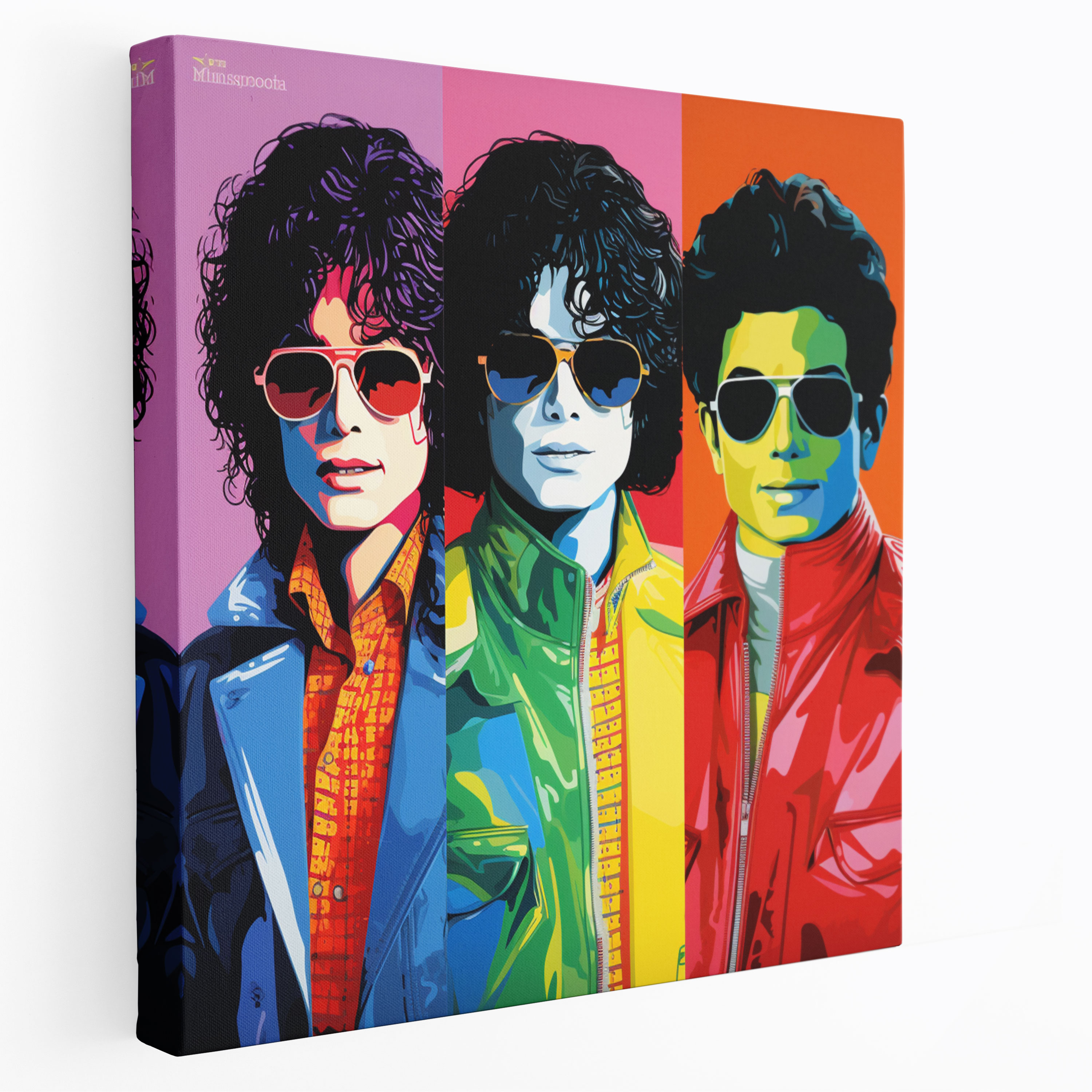 Micheal Jackson Wall Art - Pop Art Canvas Print Set - Micheal Jackson, Portraits, Canvas Wall Art, Canvas