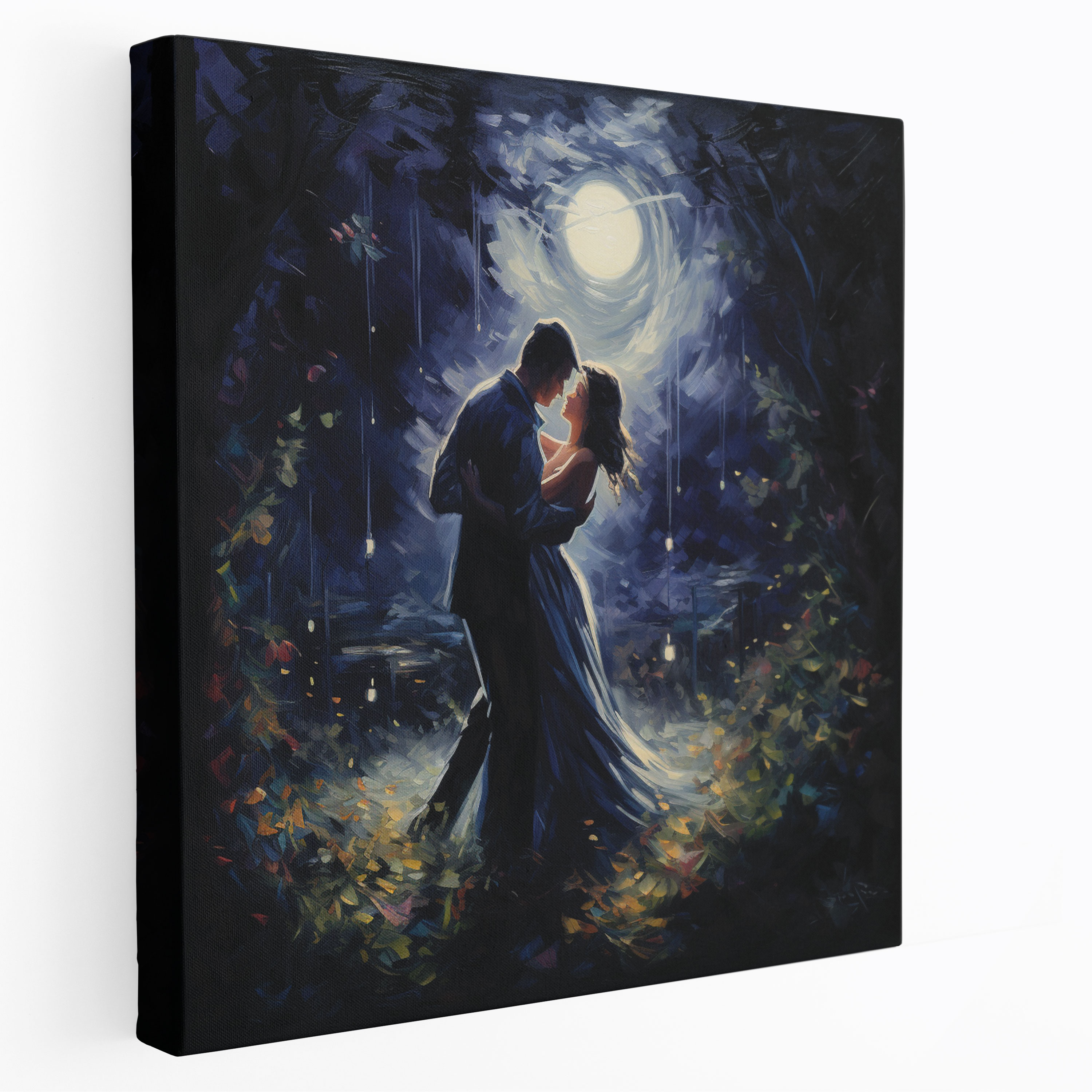Midnight Romance Canvas Print - Midnight, Canvas Wall Art, Wall Decoration, Canvas