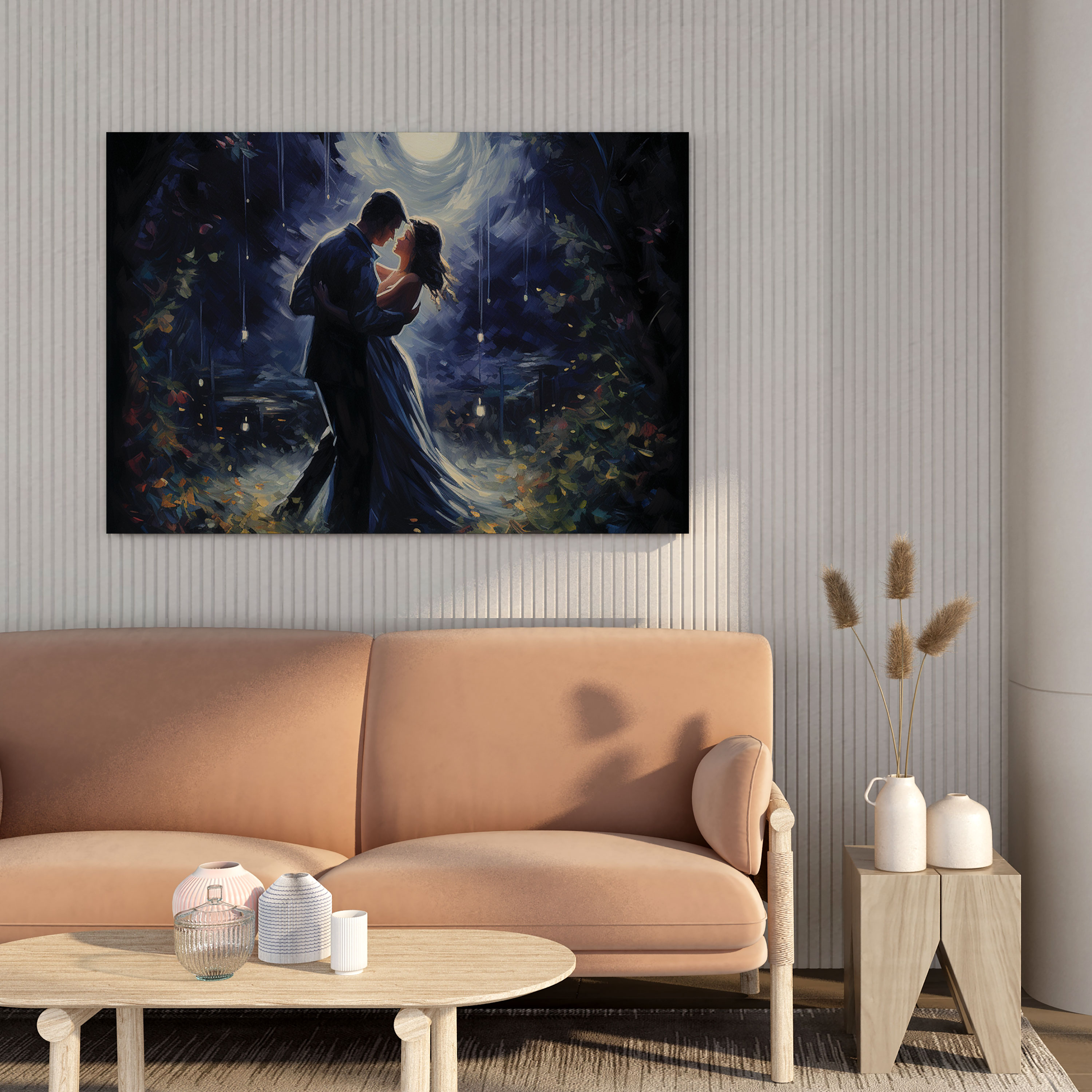 Midnight Romance Canvas Print - Midnight, Canvas Wall Art, Wall Decoration, Canvas