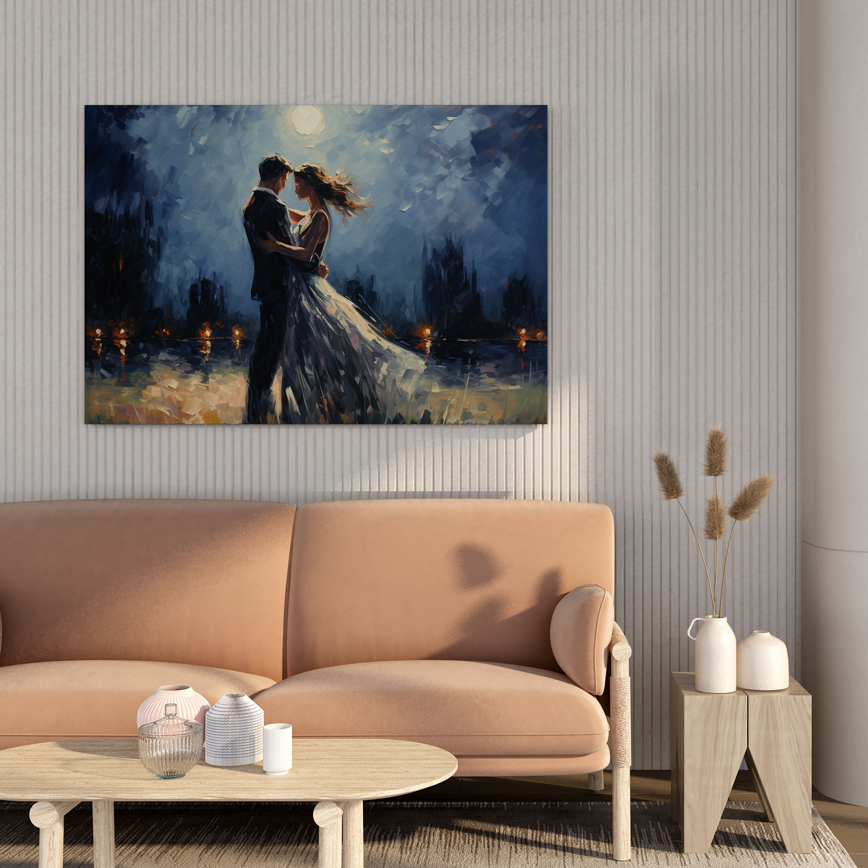 Midnight Romance Canvas Print - Midnight, Romance, Canvas, Passion