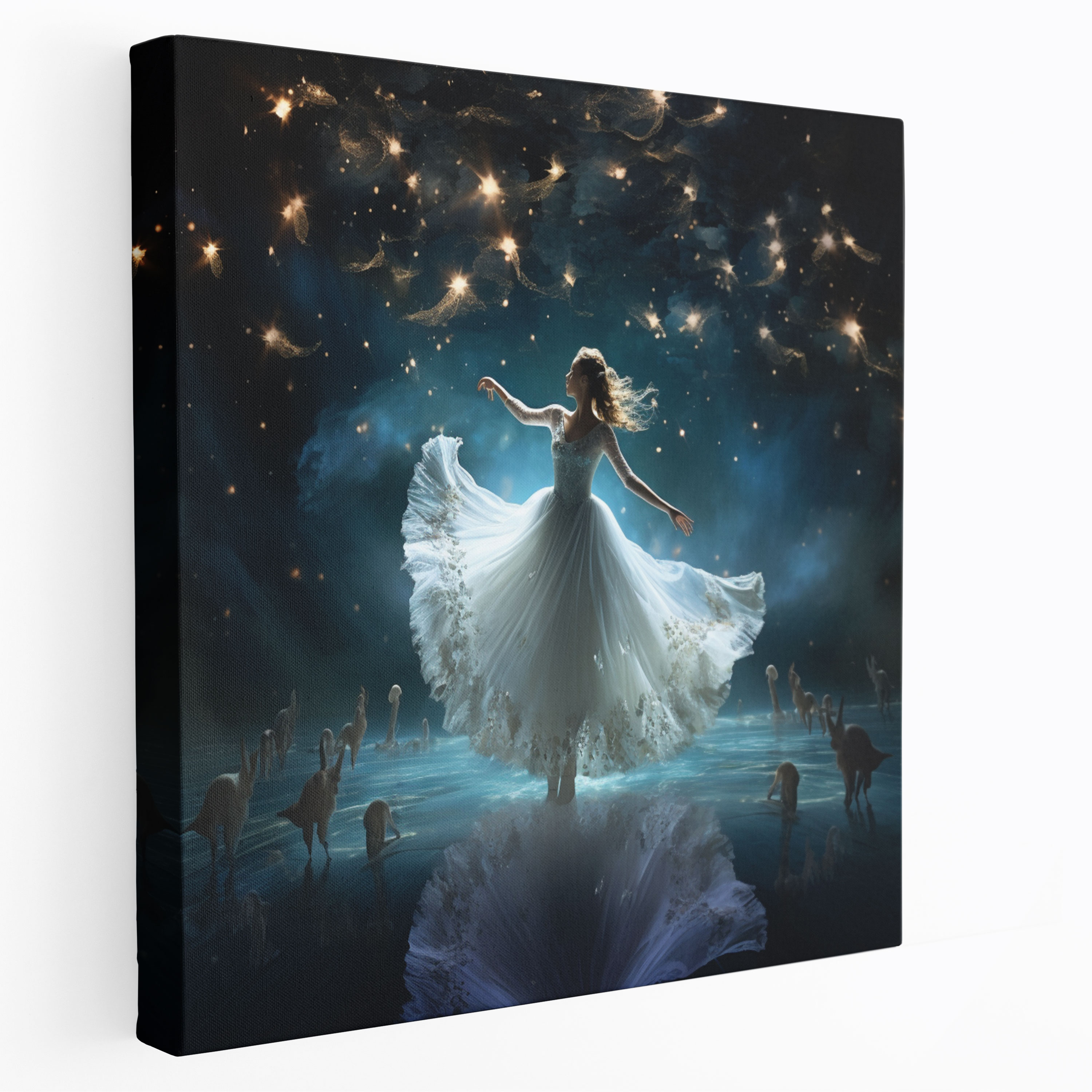 Midnight Ballet Canvas Print - Midnight, Canvas Wall Art, Canvas, Wall Art
