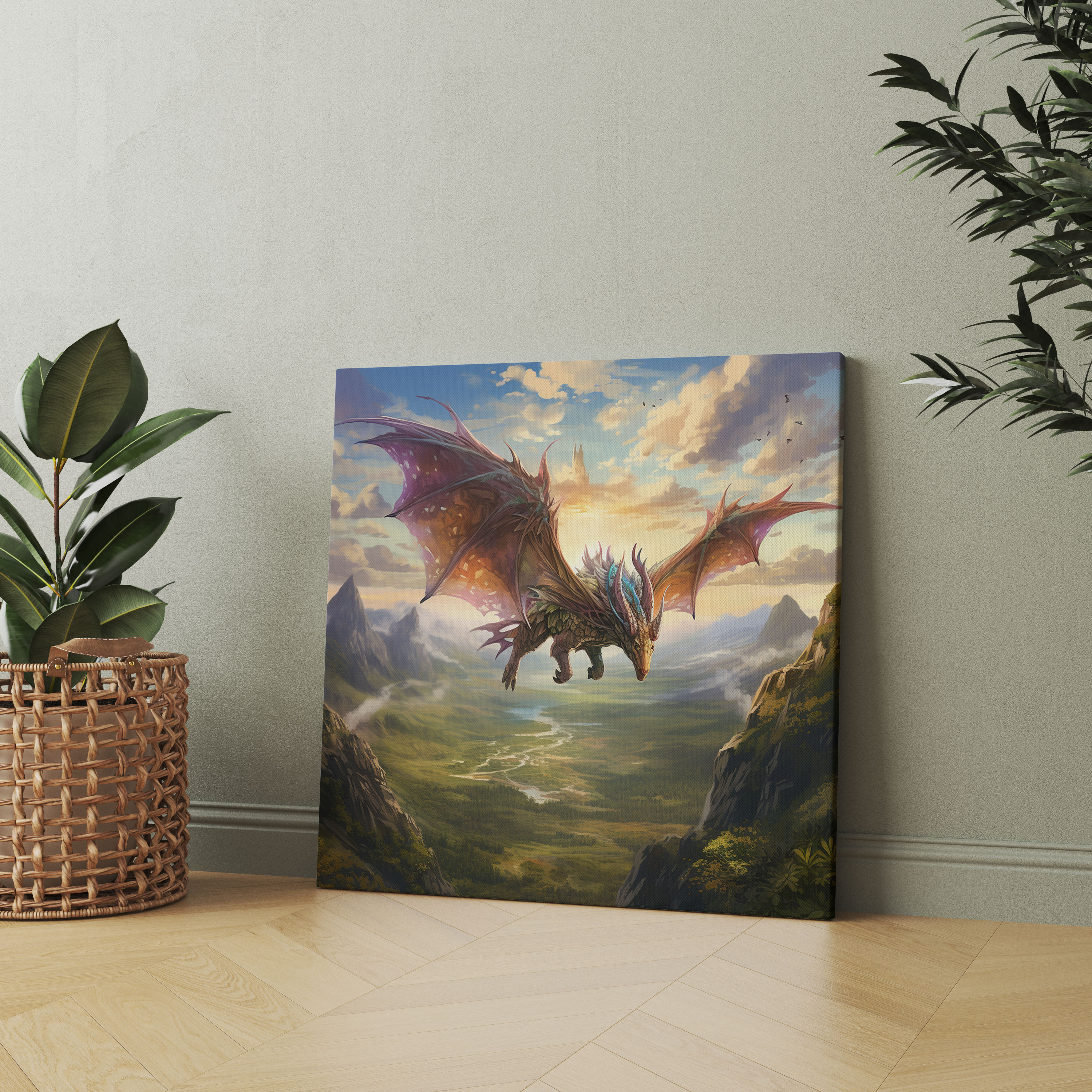 Middle Earth Canvas Print - Magical Creature - Middle Earth, Middle Earth, Wall Decoration, Wall Art