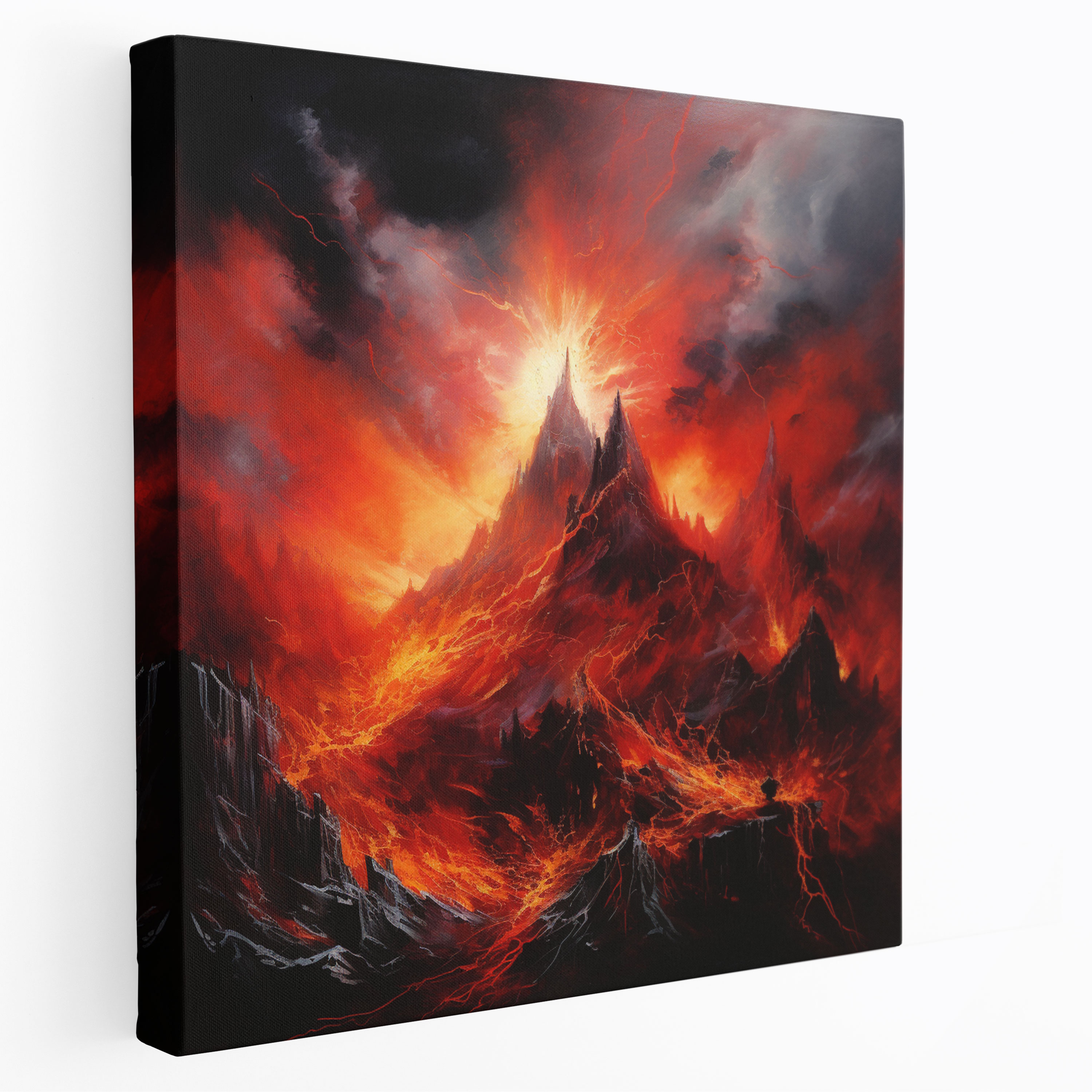 Middle Earth Mount Doom Wall Art - Middle Earth, Canvas, Home Decoration, Canvas Print