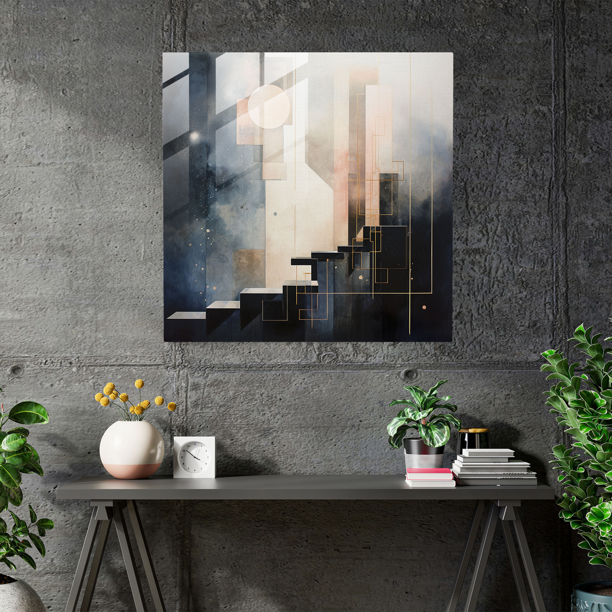 Micheal Jackson Glasbild - Moonwalk Wanddekoration Moderne Kunst