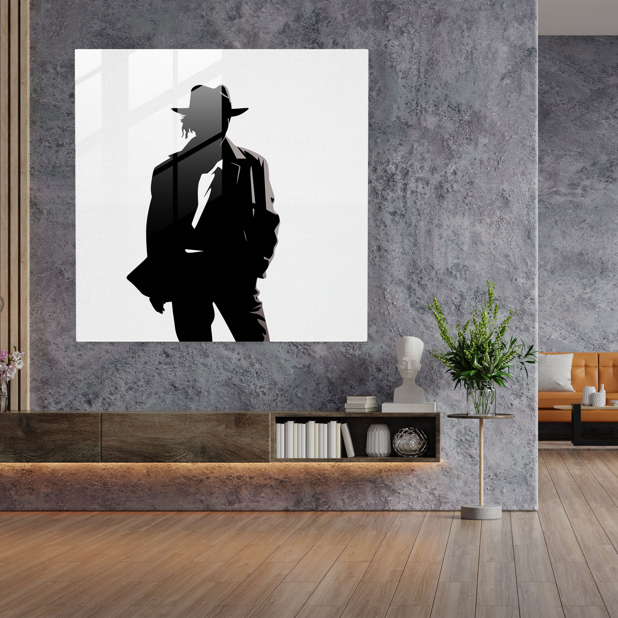 Michael Jackson Glass Print - Micheal Jackson, Legendary Status, Michael Jackson, Home Decoration
