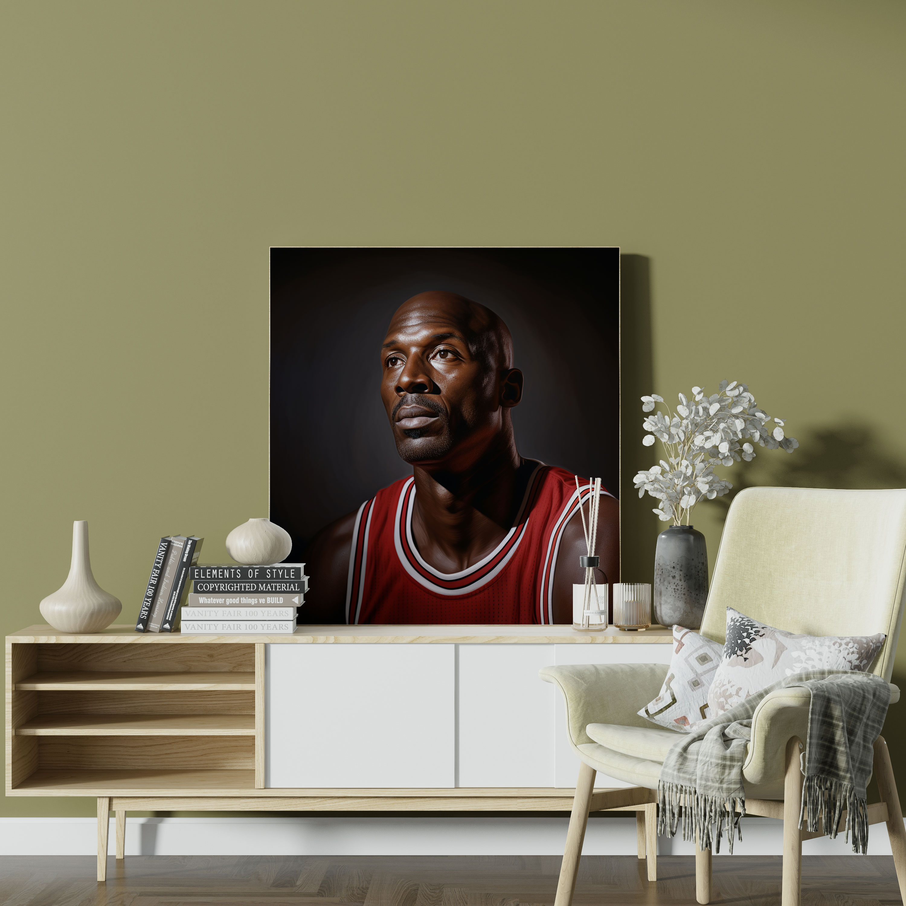 Michael Jordan Wall Decoration - Micheal Jordan, Canvas, Canvas Wall Art, Wall Decoration
