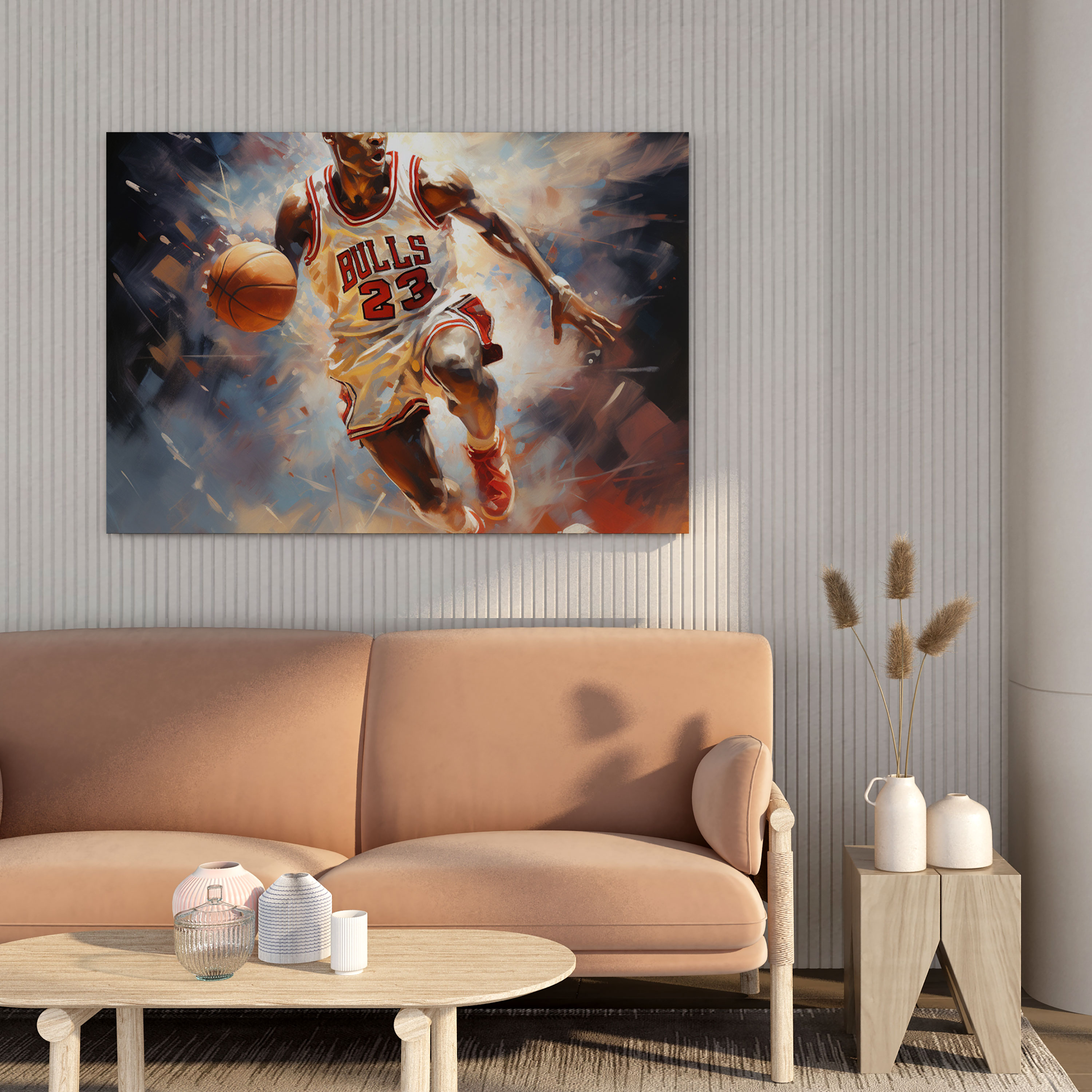 Michael Jordan Canvas Print - Micheal Jordan, Canvas Wall Art, Wall Art, Michael Jordan
