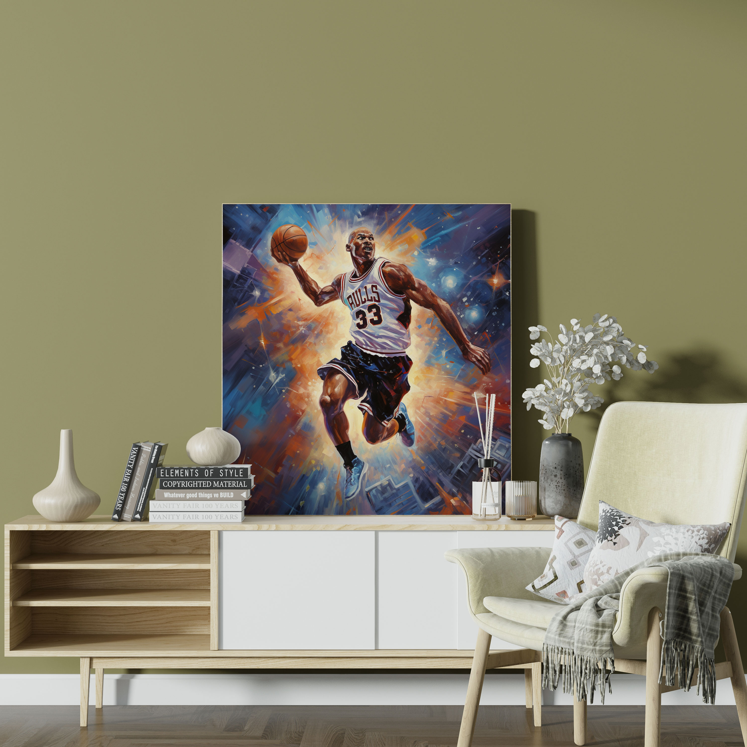 Michael Jordan Wall Art - Micheal Jordan, Canvas, Wall Decoration, Canvas Wall Art