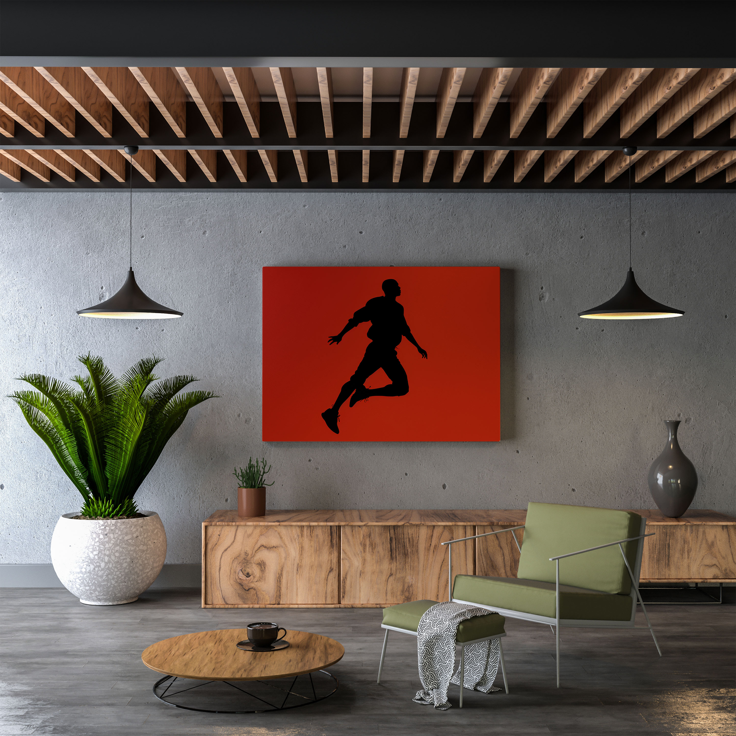 Michael Jordan Canvas Print - Micheal Jordan, Wall Art, Wall Decoration, Home Decoration