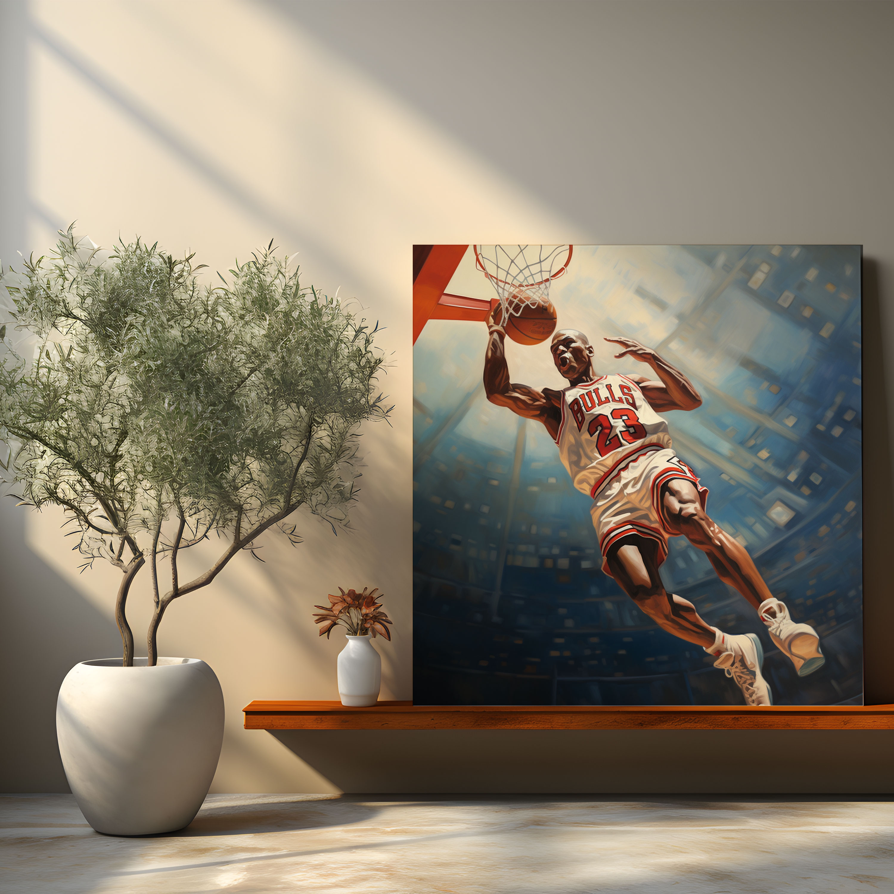 Michael Jordan Canvas Print - Micheal Jordan, Michael Jordan, Canvas, Wall Art