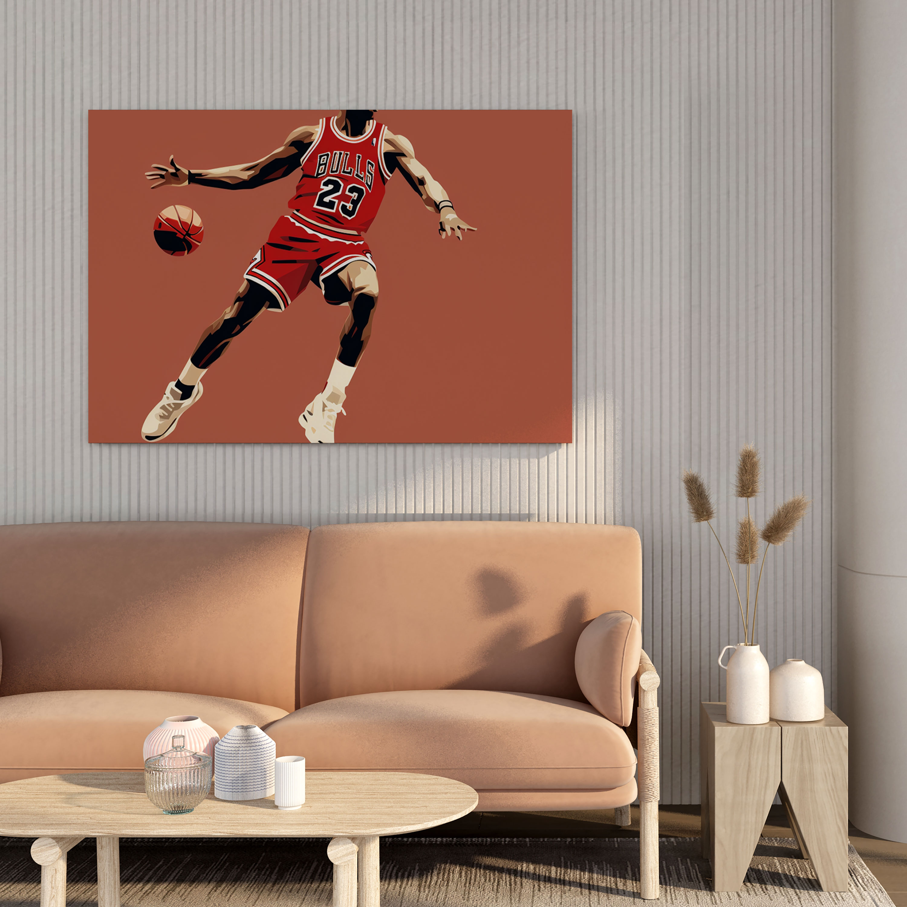 Michael Jordan Canvas Print - Micheal Jordan, Canvas Wall Art, Michael Jordan, Wall Decoration