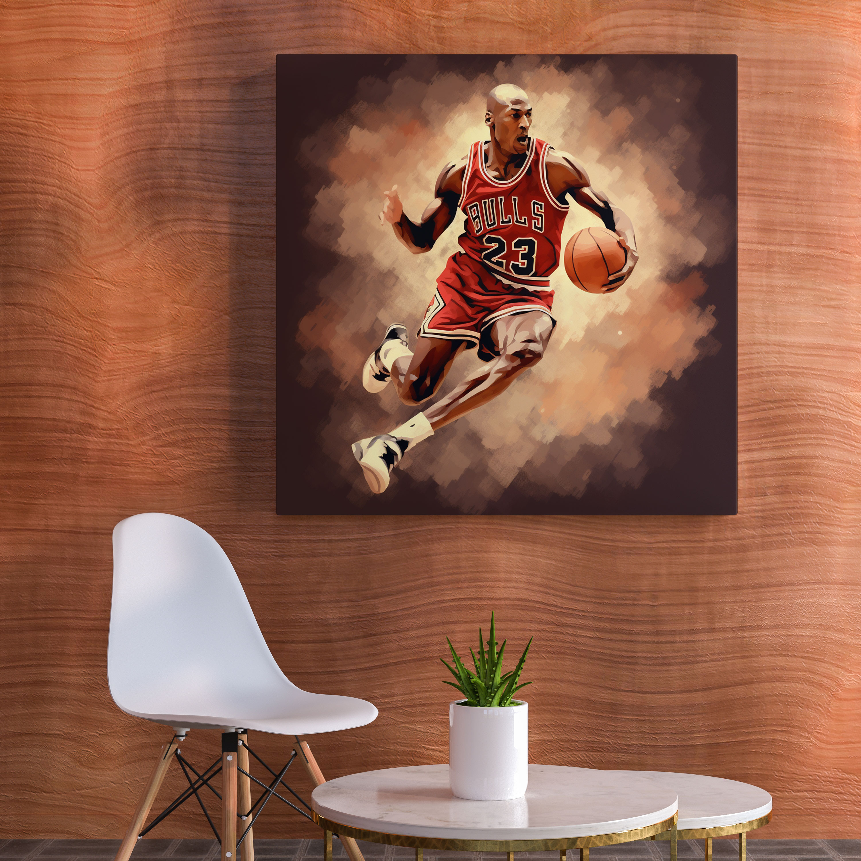 Michael Jordan Wall Art - Micheal Jordan, Canvas Print, Nostalgic, Canvas Wall Art