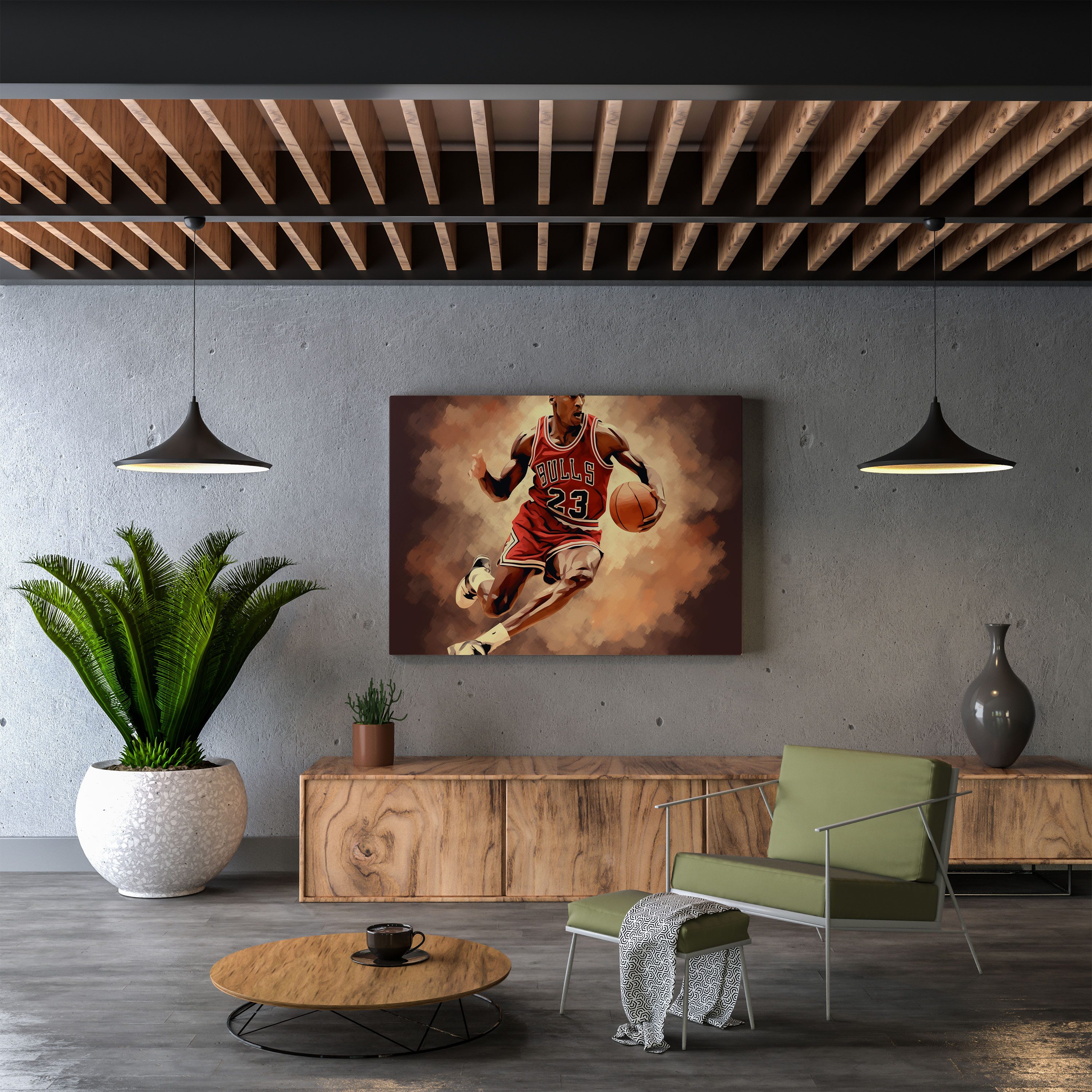 Michael Jordan Wall Art - Micheal Jordan, Canvas Print, Nostalgic, Canvas Wall Art