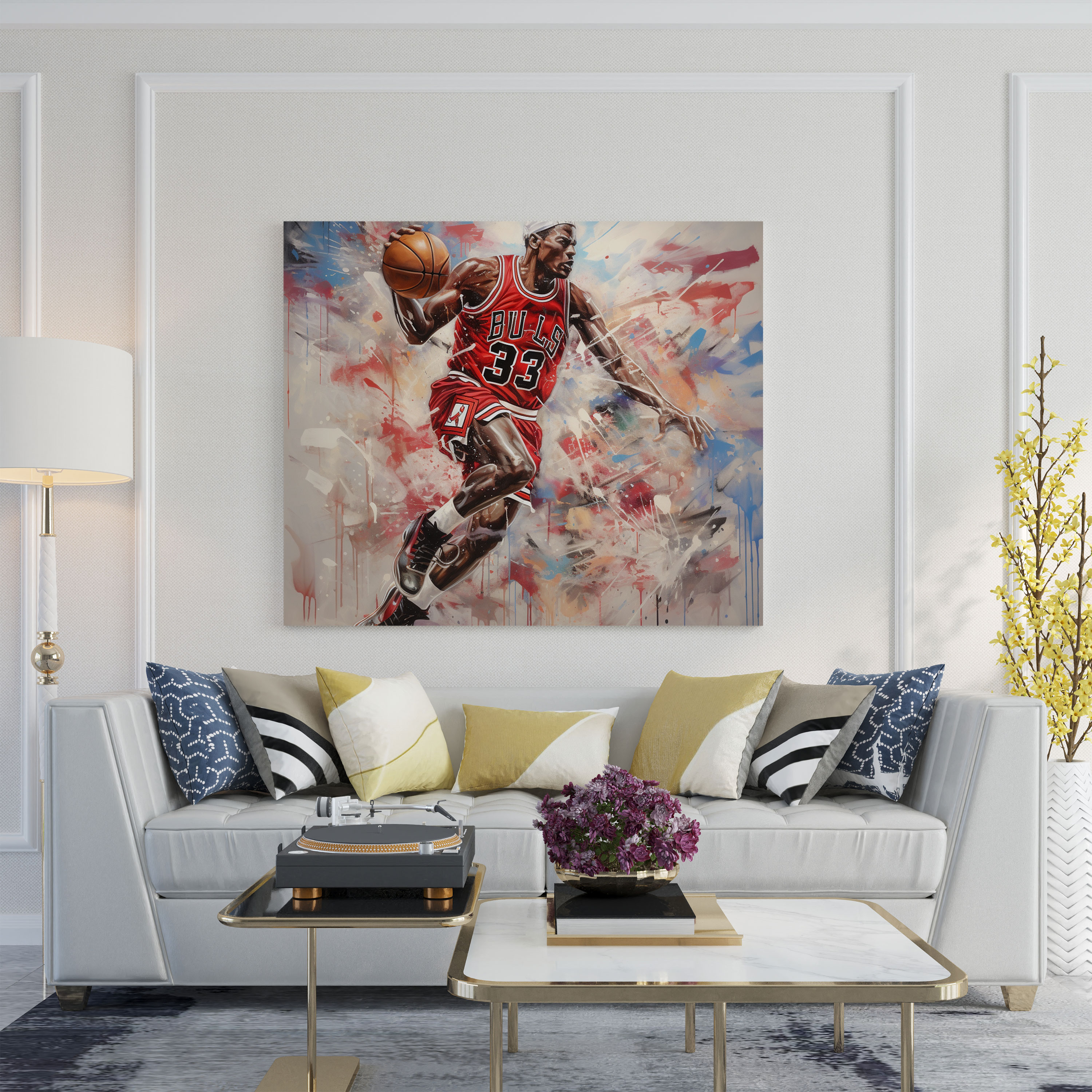 Michael Jordan Wall Decoration - Micheal Jordan, Photography, Athleticism, Wall Decoration