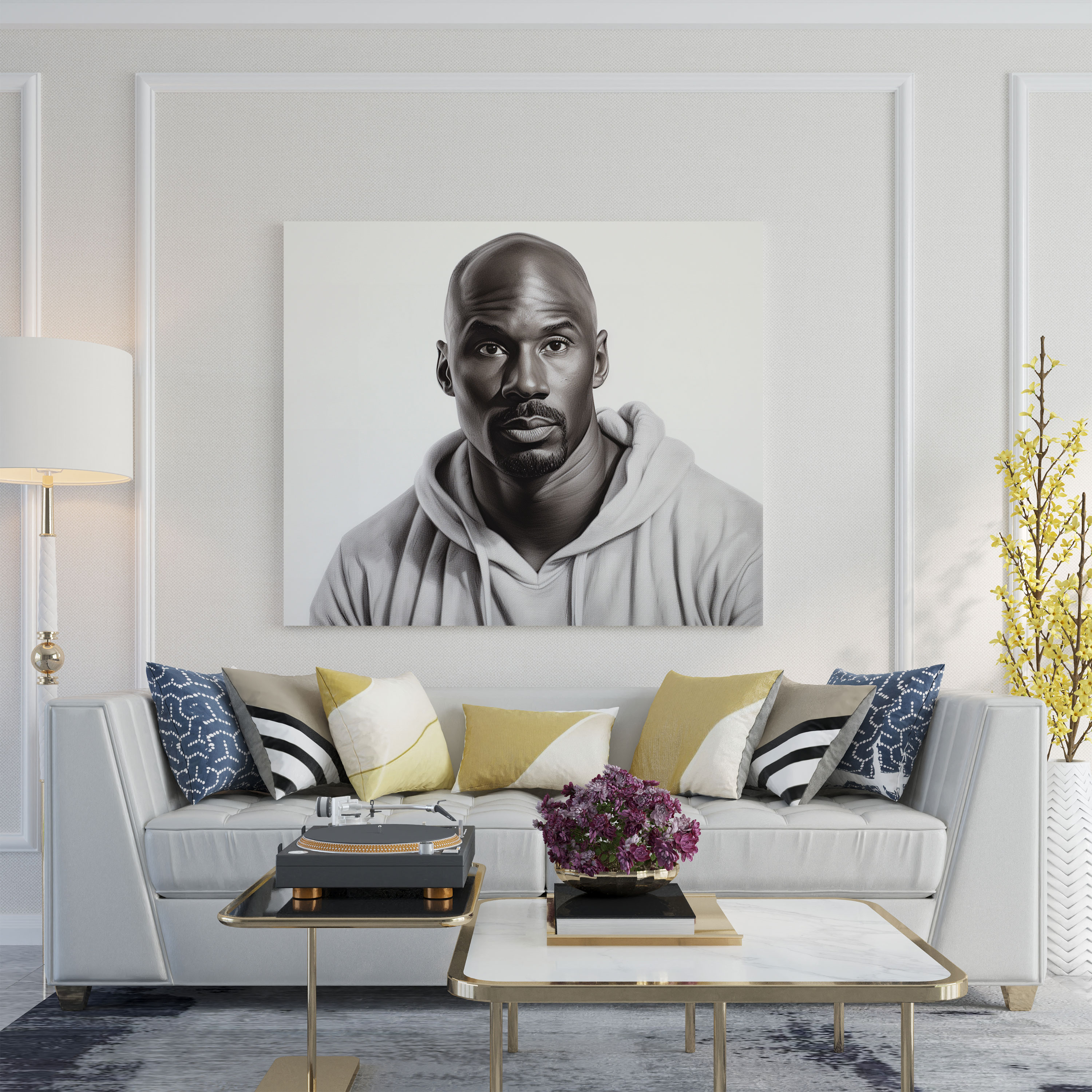 Michael Jordan Wall Art - Micheal Jordan, Wall Art, Canvas Wall Art, Wall Decoration