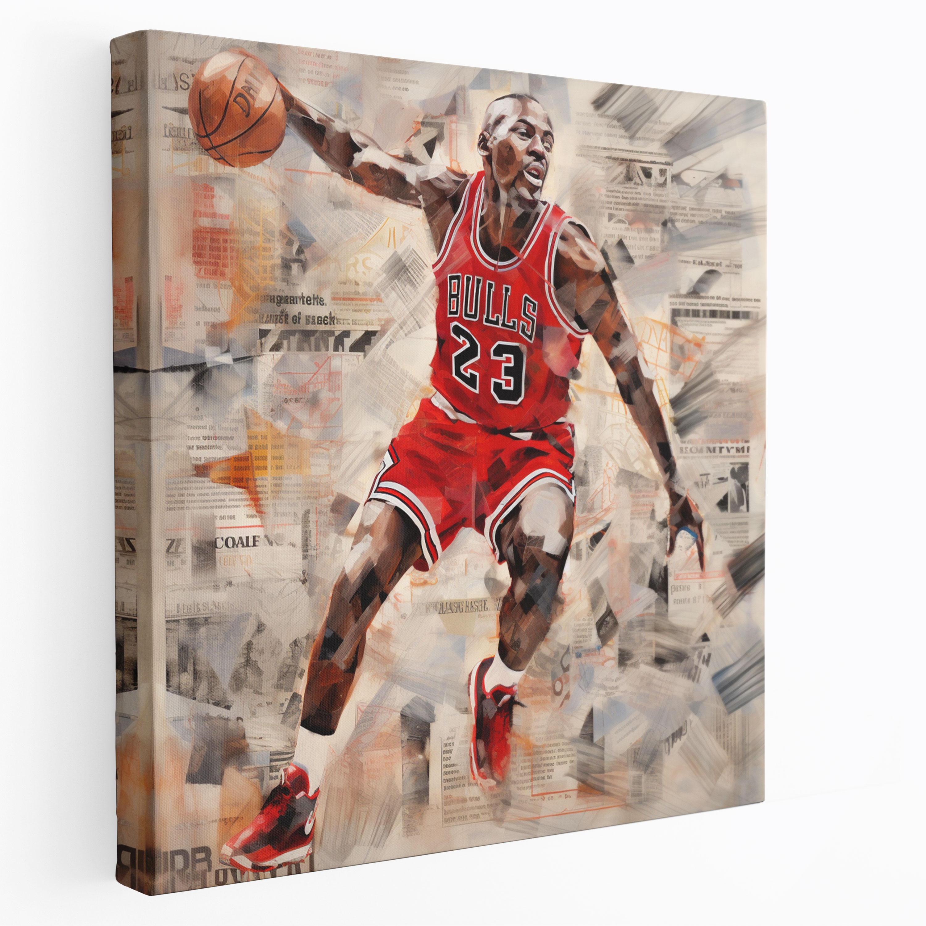 Michael Jordan Wall Art - Inspirational Collage - Micheal Jordan, Home Decoration, Wall Art, Sports