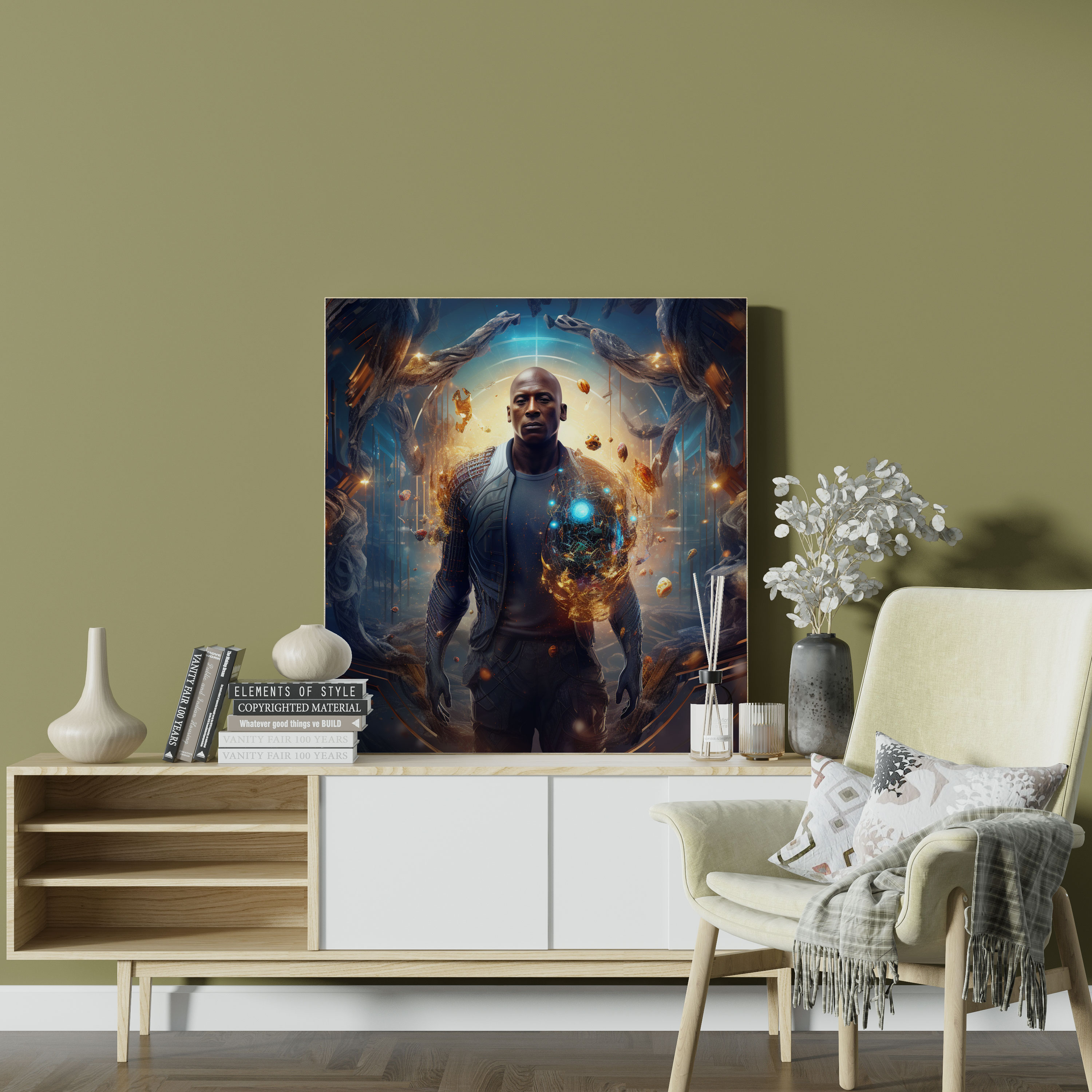 Michael Jordan Canvas Print - Micheal Jordan, Iconic Presence, Micheal Jordan, Canvas