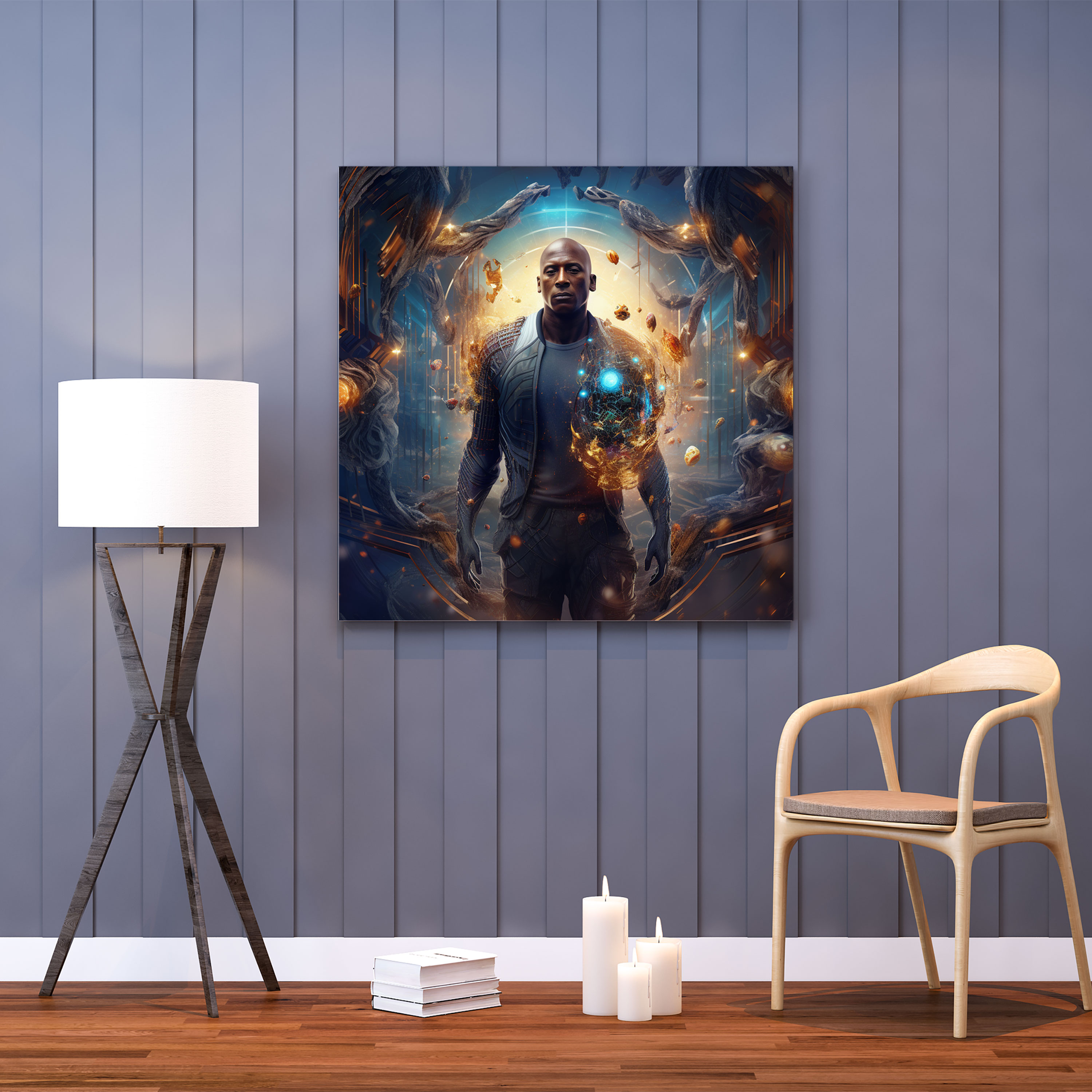 Michael Jordan Canvas Print - Micheal Jordan, Iconic Presence, Micheal Jordan, Canvas