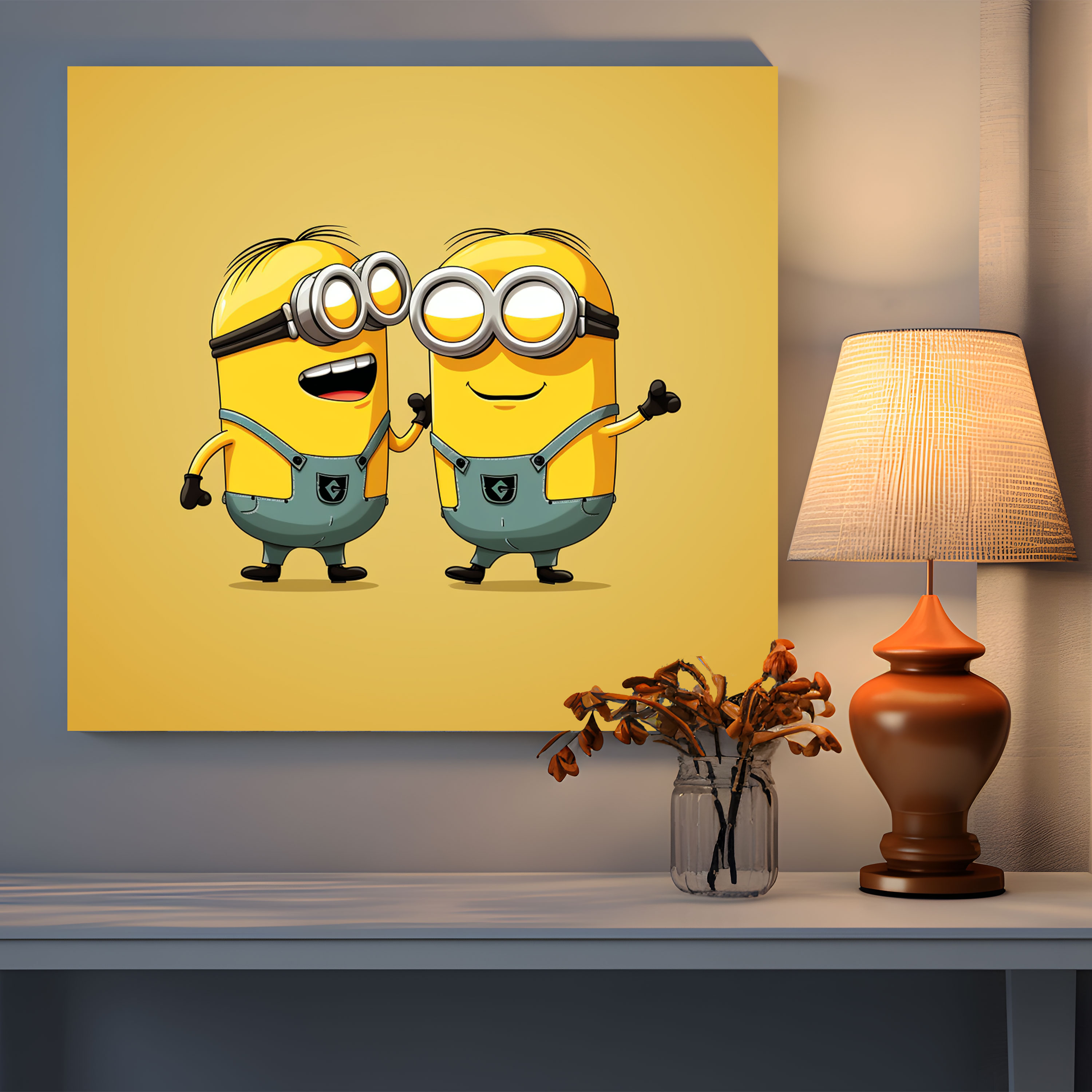 Minions Dance Canvas Print - Minions, Home Decoration, Canvas Wall Art, Canvas Print