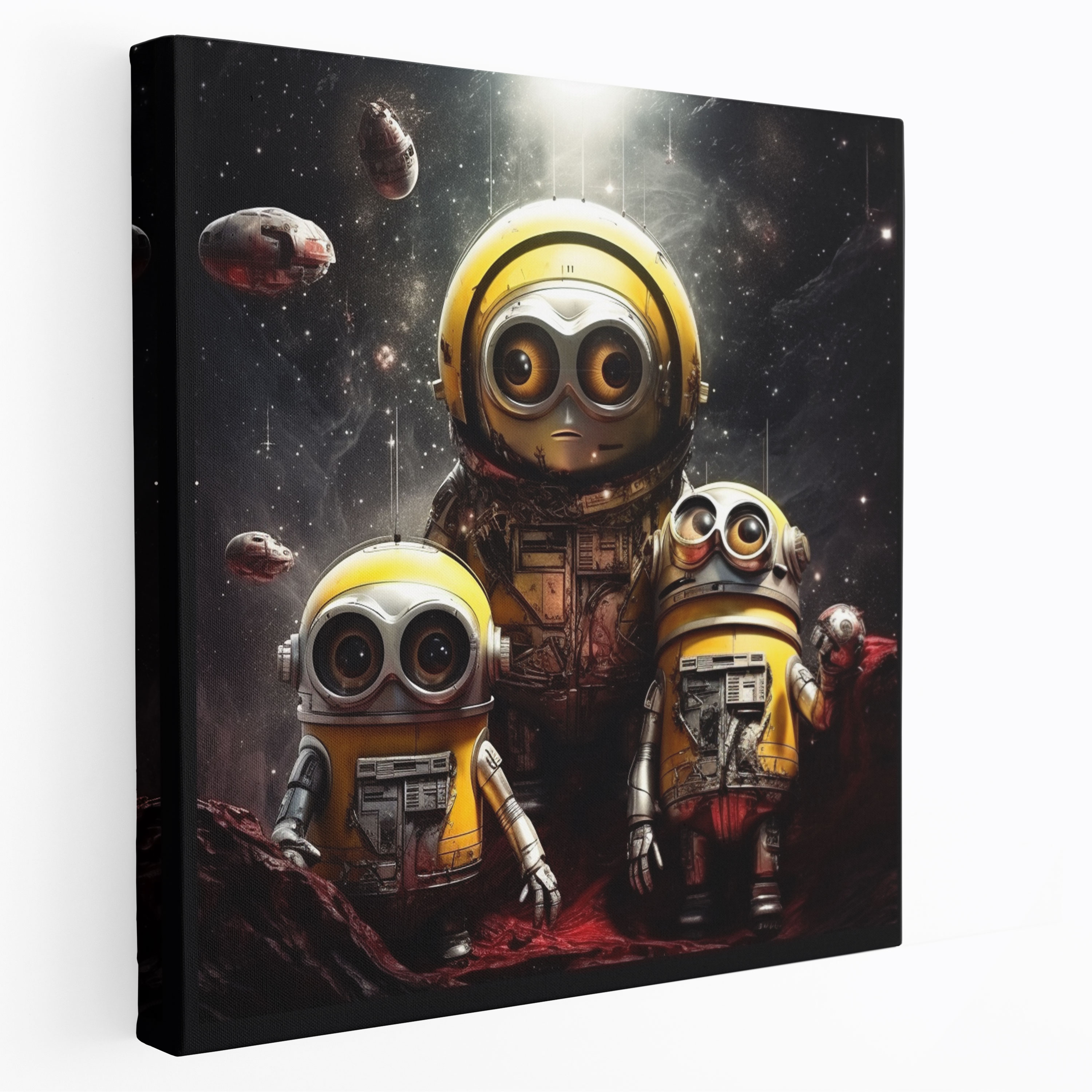 Cosmic Minions Canvas Print - Minions, Minions, Adventure, Home Decoration