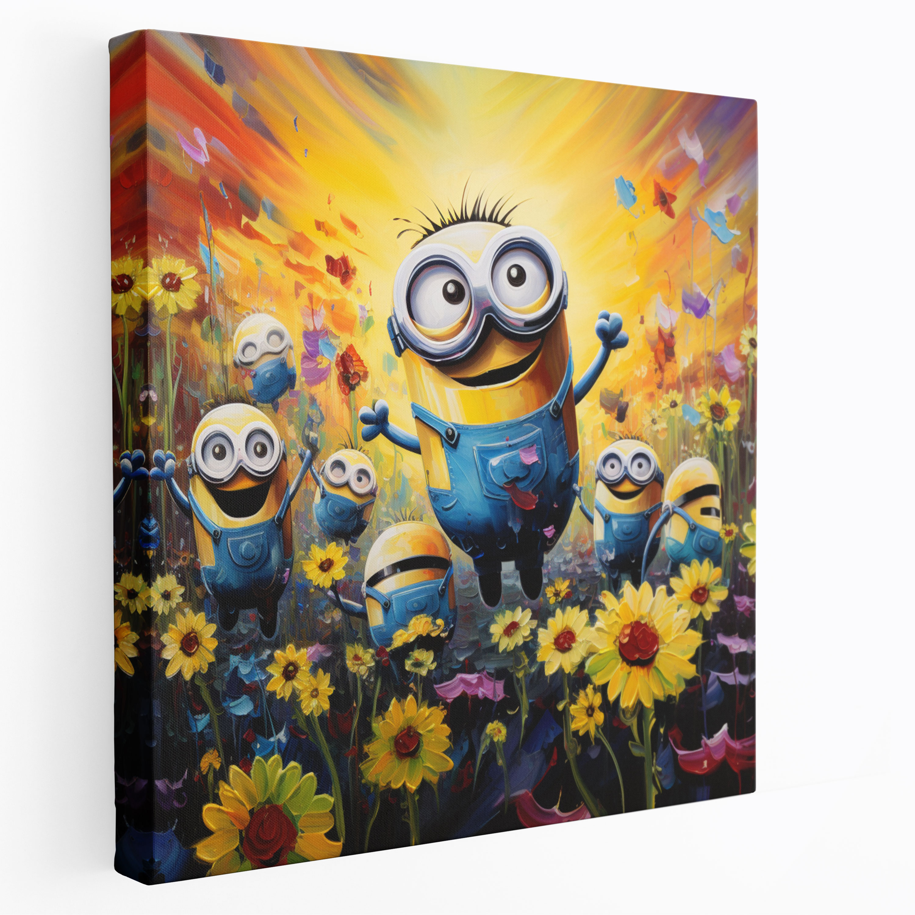 Minions Canvas Print - Minions, Playful, Canvas Wall Art, Sunshine