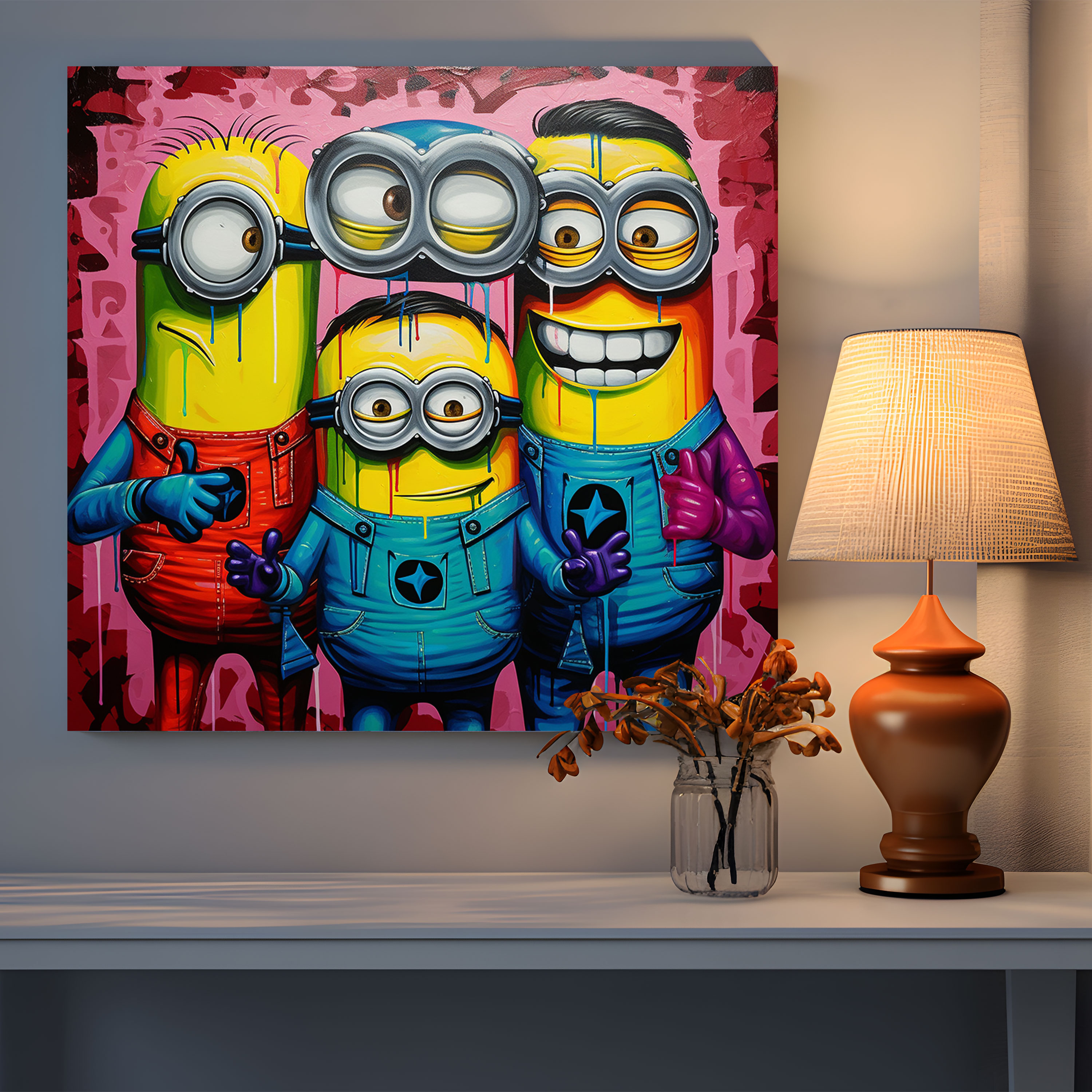 Minions Wall Art - Minions, Minions, Home Decoration, Comic Book-Inspired