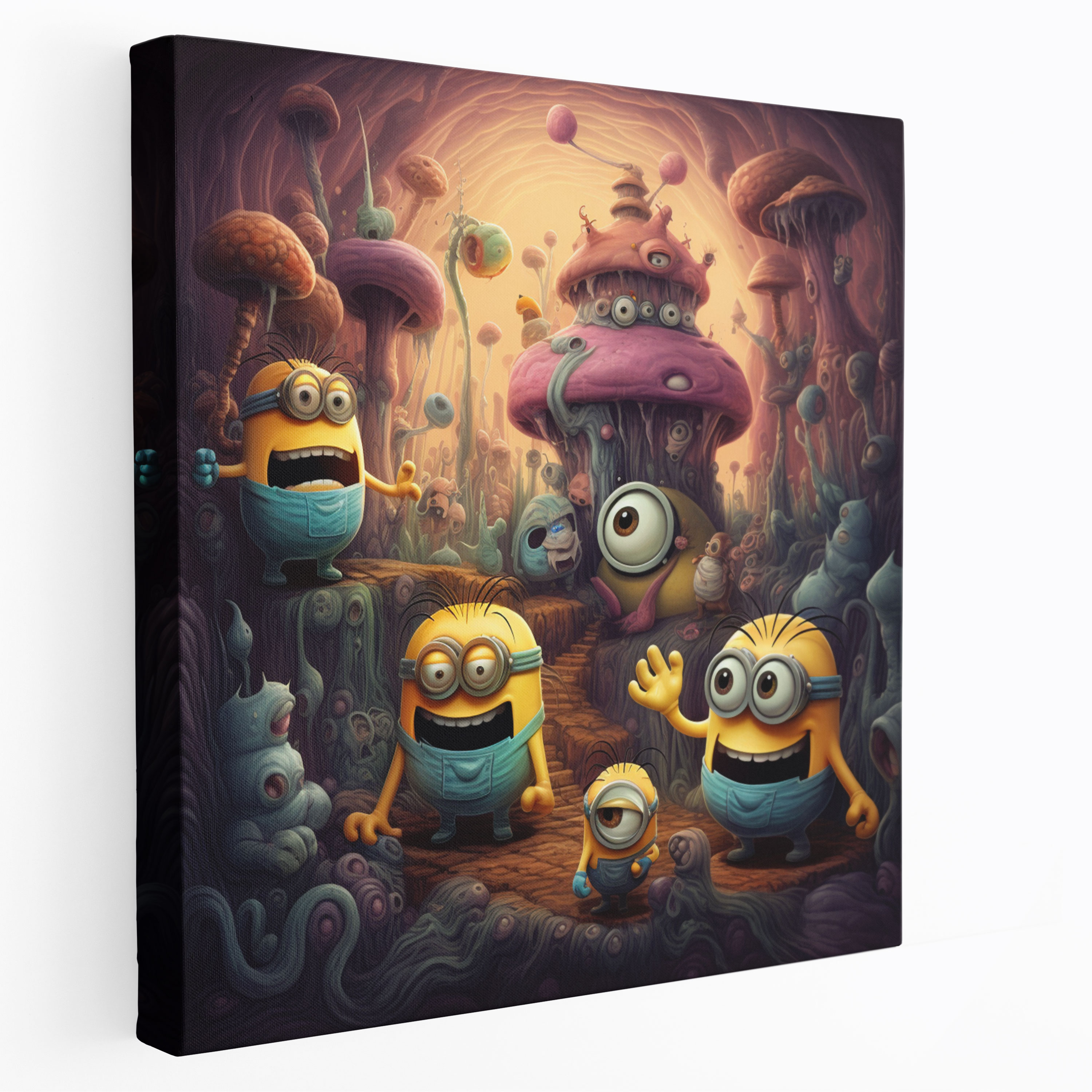Minions Kanvas Tablo - Ev Dekorasyonu Duvar Sanatı