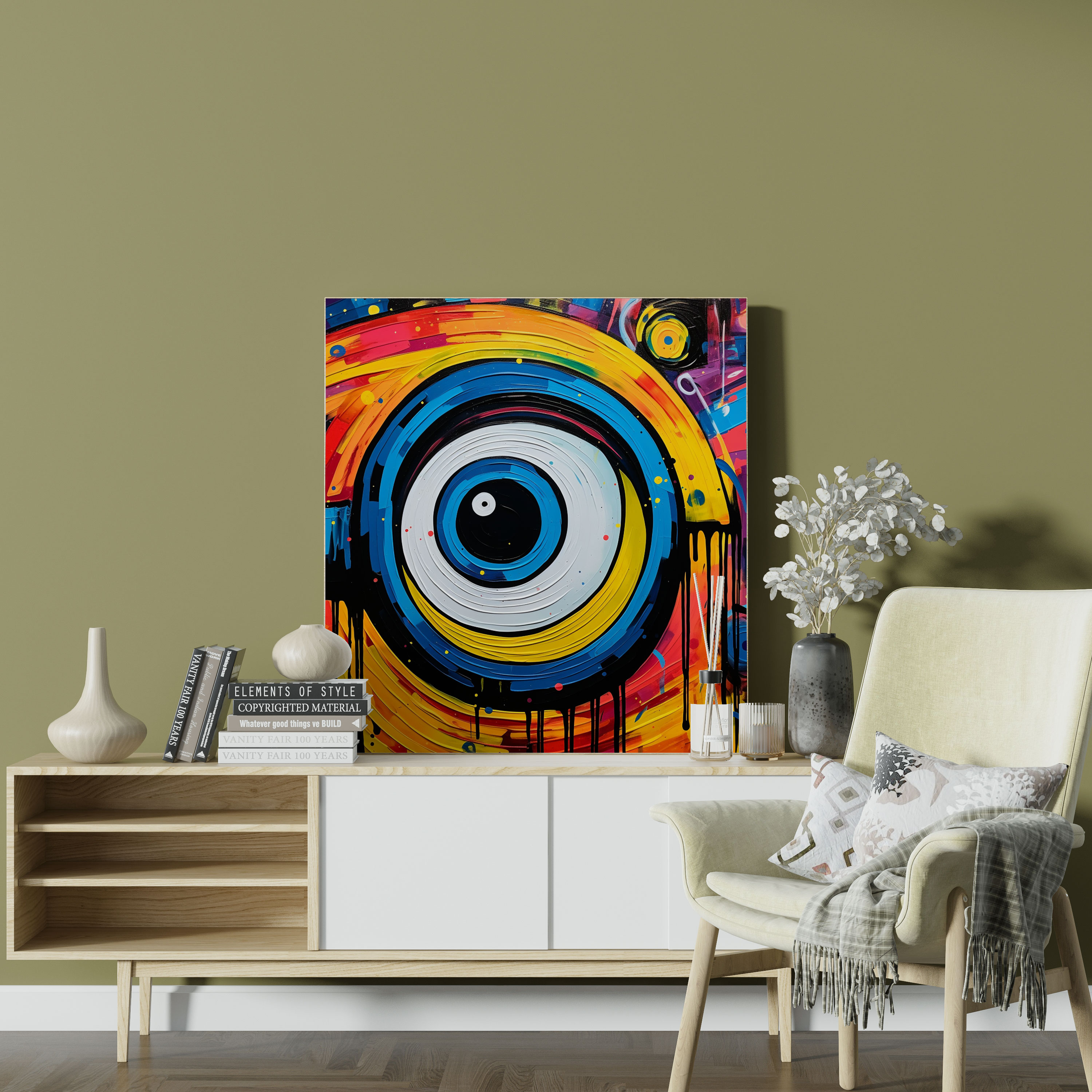 Minions Duvar Sanatı - Pop Art İlhamlı Kanvas Tablo - Minions Kanvas Pop Art Duvar Sanatı