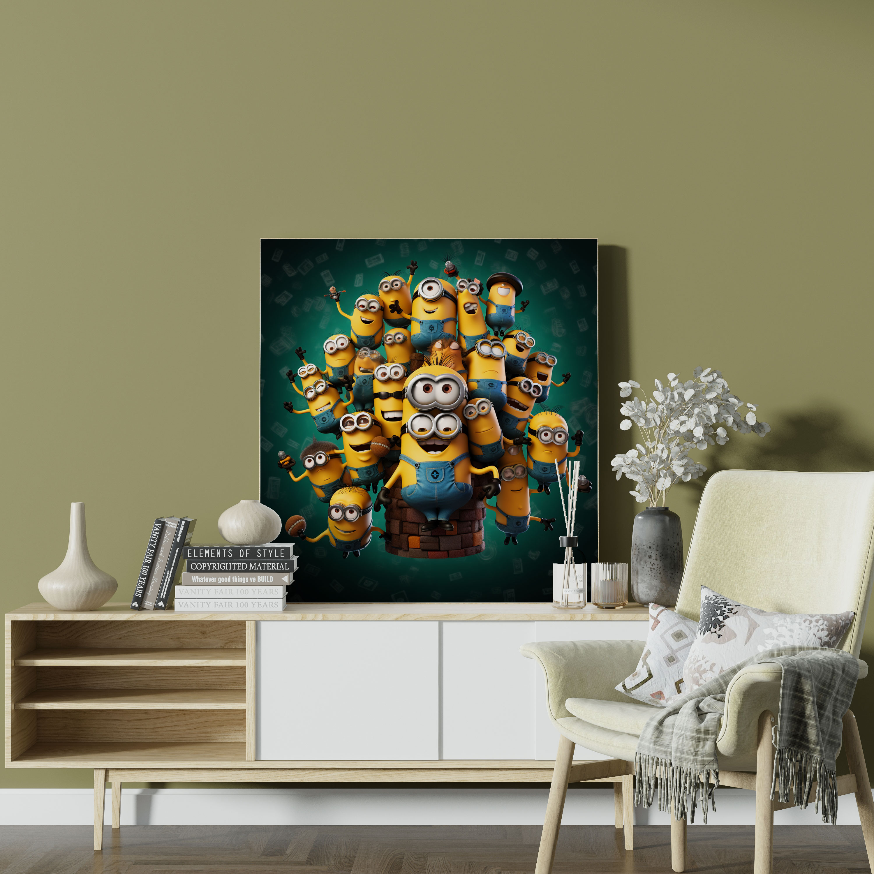 Minions Koleksiyon Kanvas Tablo - Duvar Sanatı