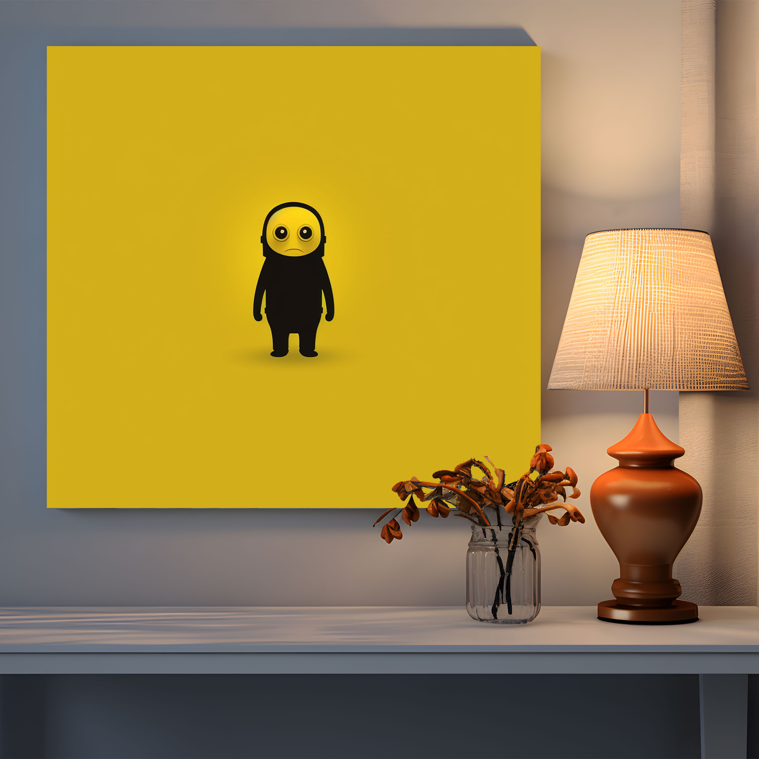 Minions Wall Decoration - Minimalist Silhouette - Minions, Home Decoration, Silhouette, Modern
