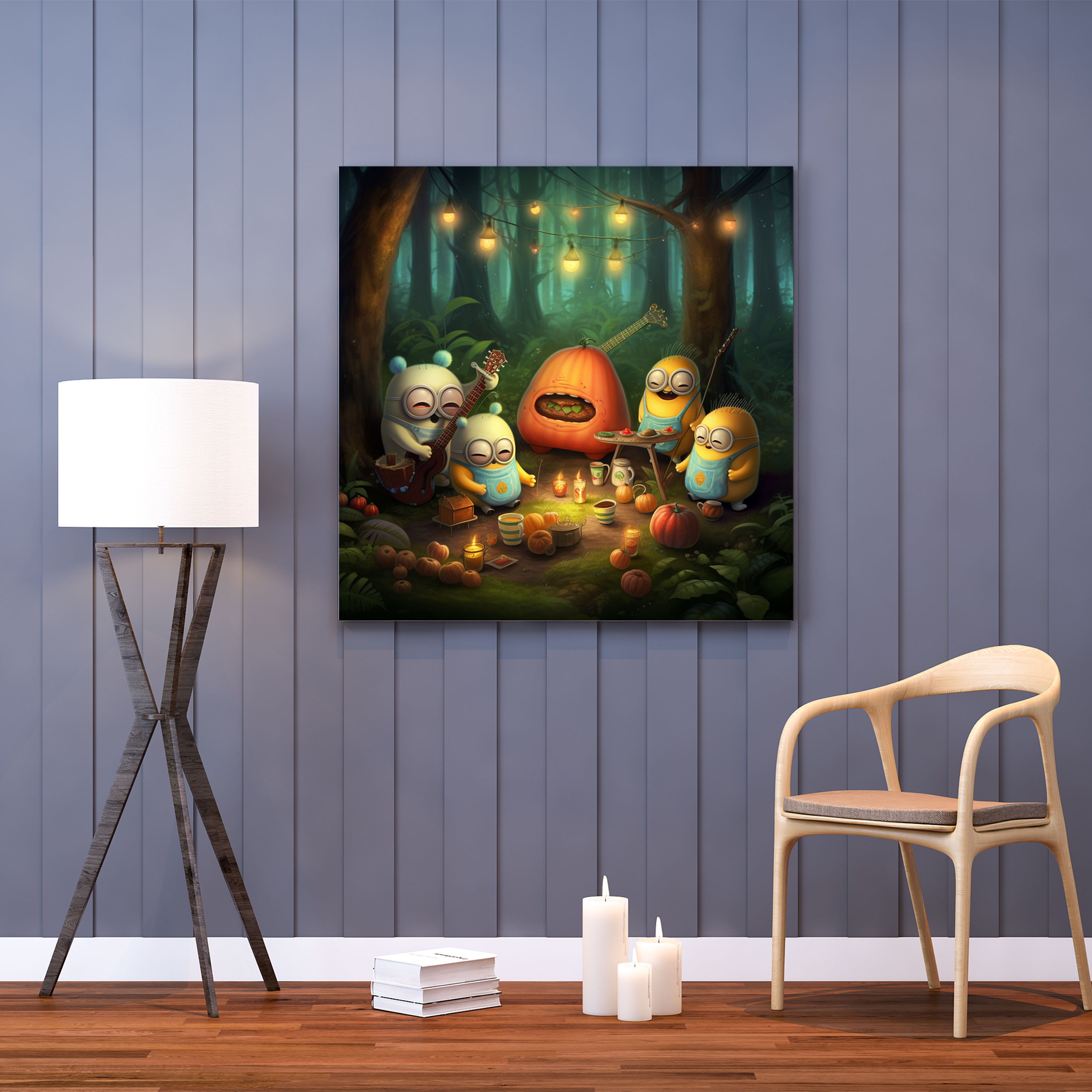 Minions Wall Decoration - Enchanted Picnic - Minions, Minions, Magical, Wall Art