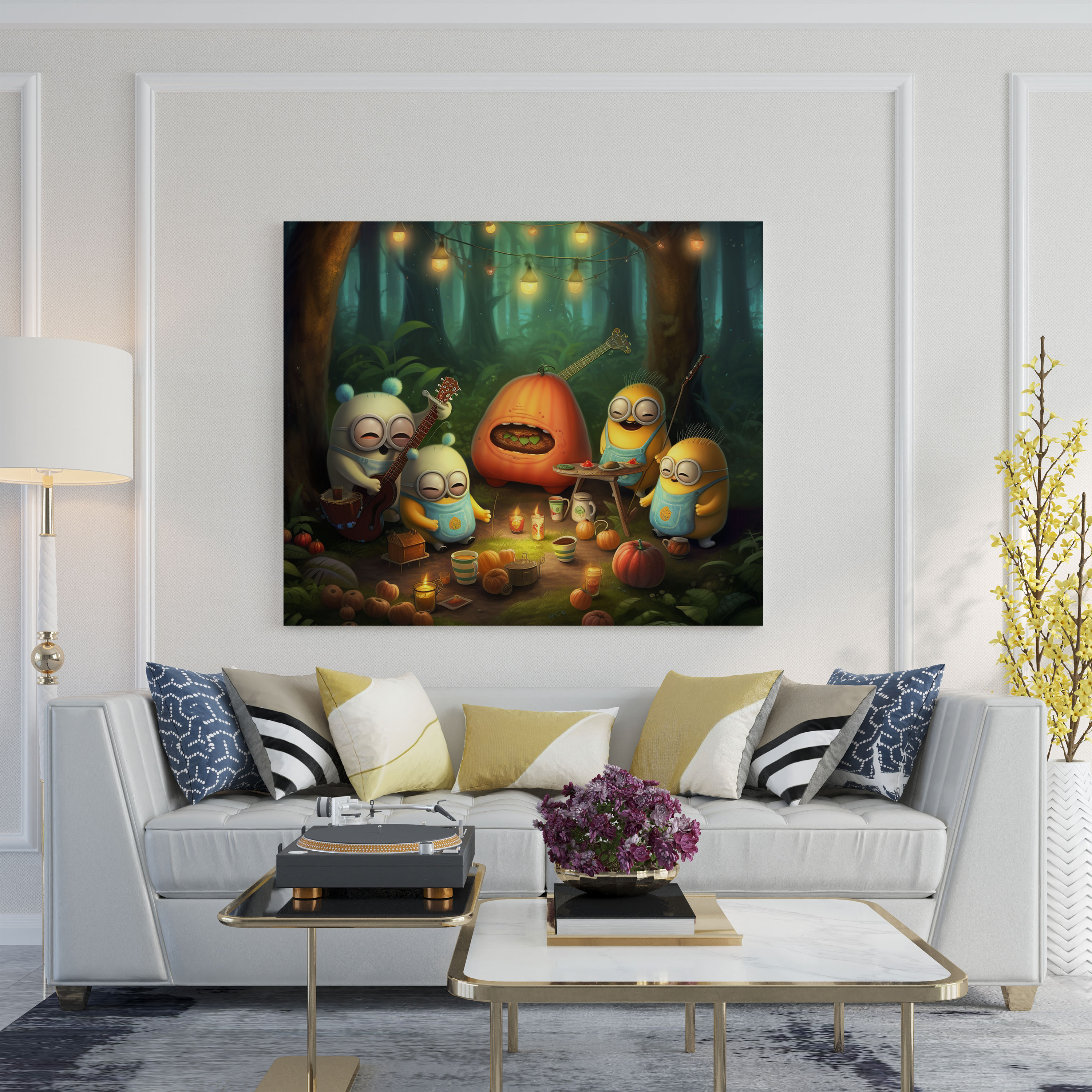 Minions Wall Decoration - Enchanted Picnic - Minions, Minions, Magical, Wall Art
