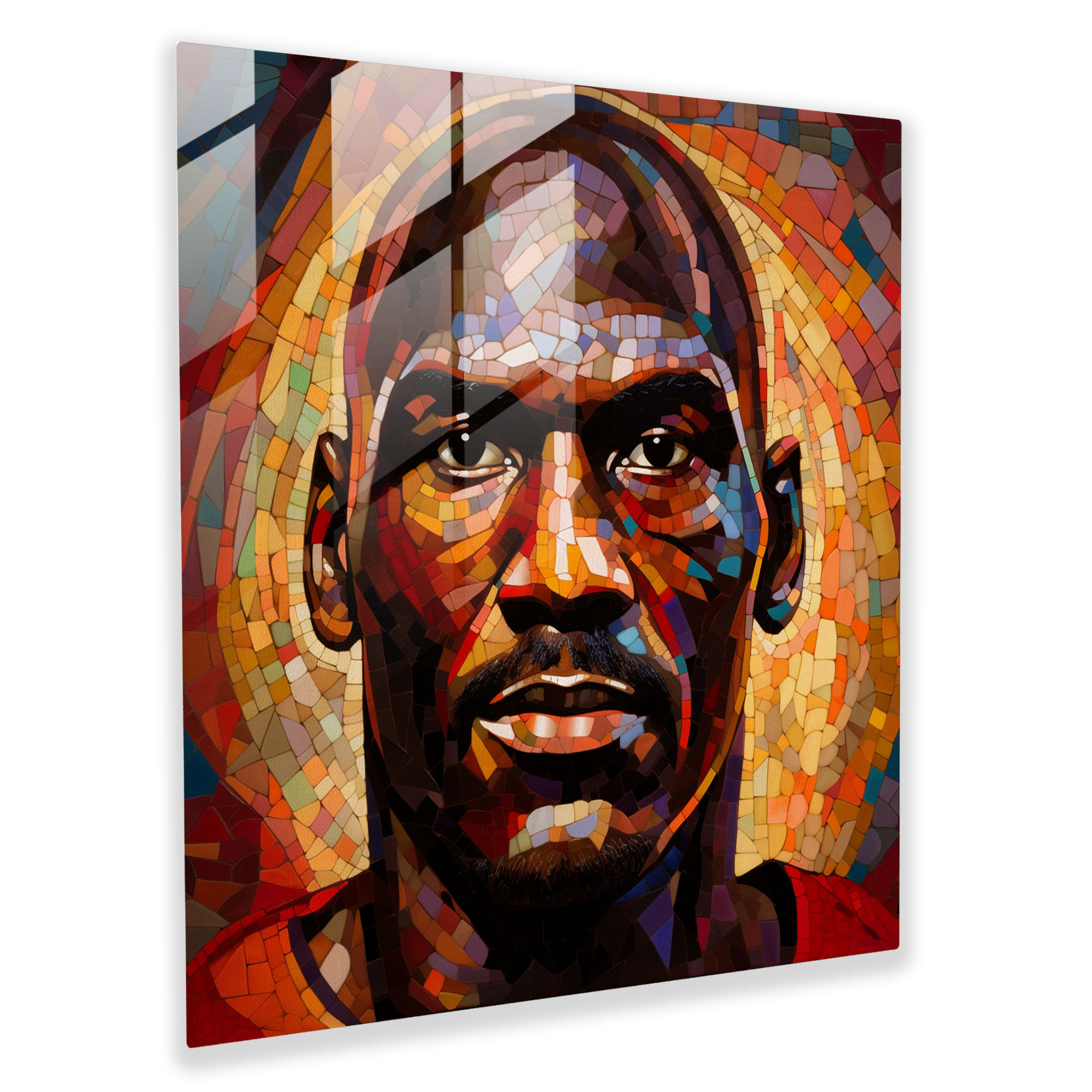 Michael Jordan Glass Print - Micheal Jordan, Home Decoration, Modern Art, Glass Art