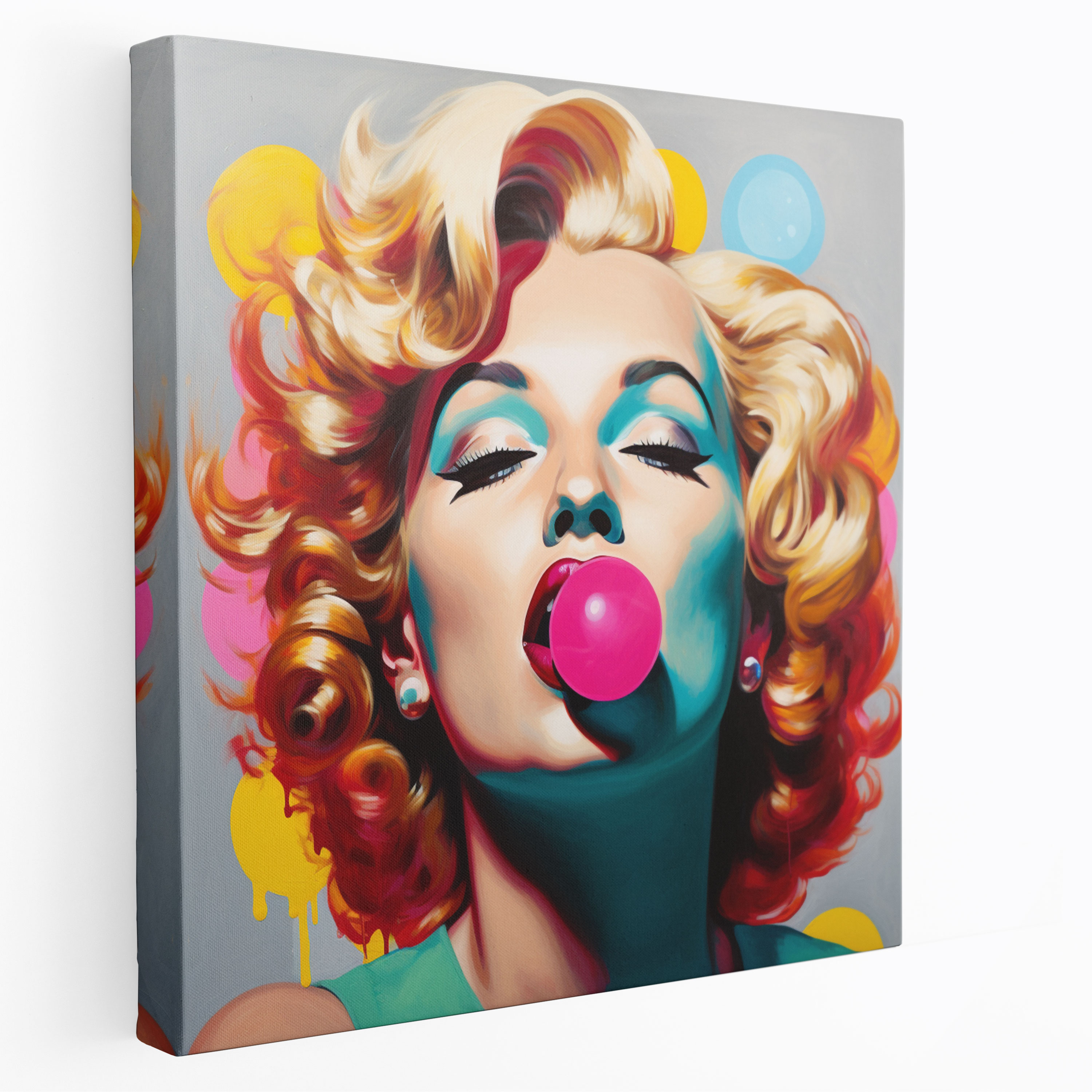 Marilyn Monroe Canvas Print - Pop Art Wall Decoration - Marilyn Monroe, Pop Art, Home Decoration, Canvas Wall Art