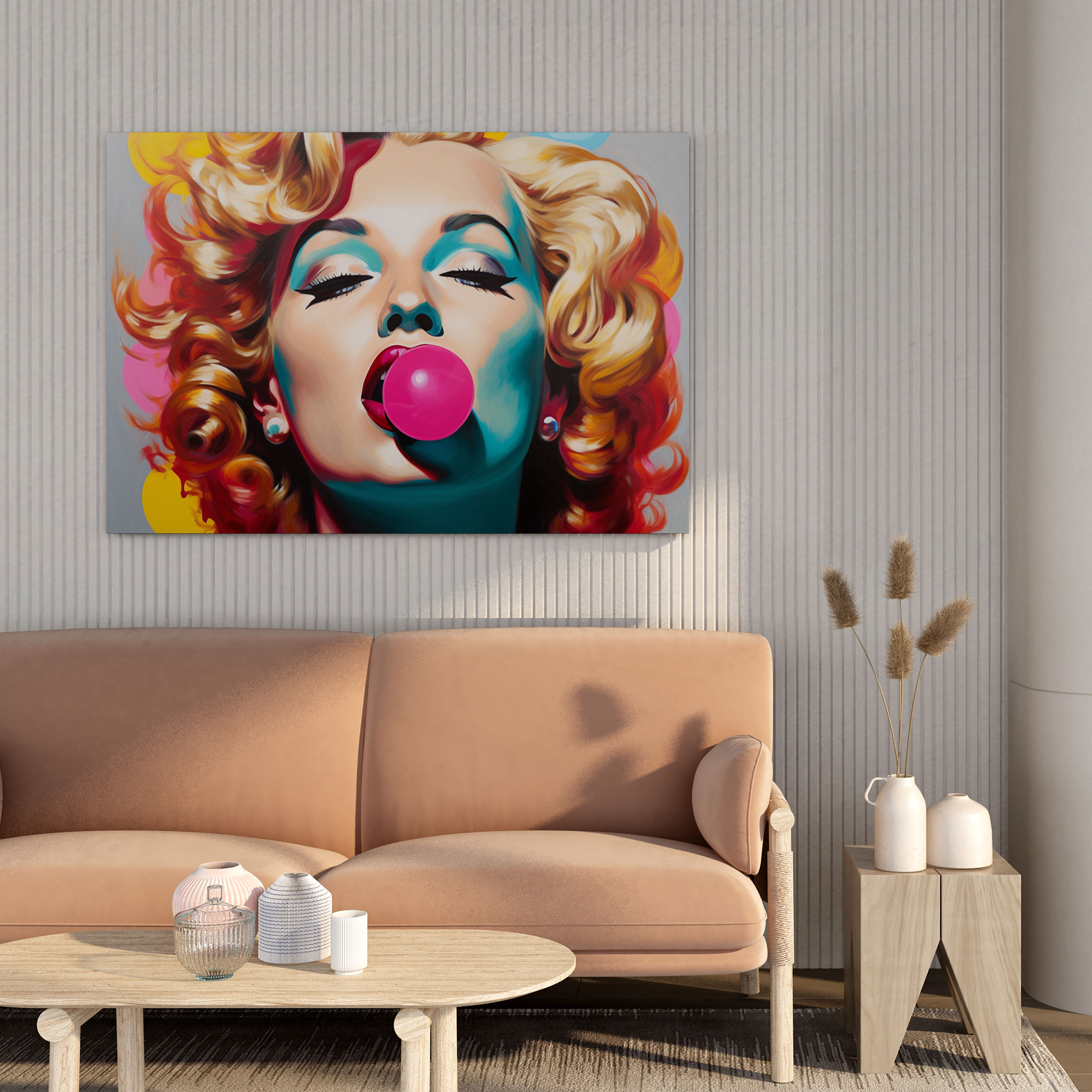 Marilyn Monroe Canvas Print - Pop Art Wall Decoration - Marilyn Monroe, Pop Art, Home Decoration, Canvas Wall Art