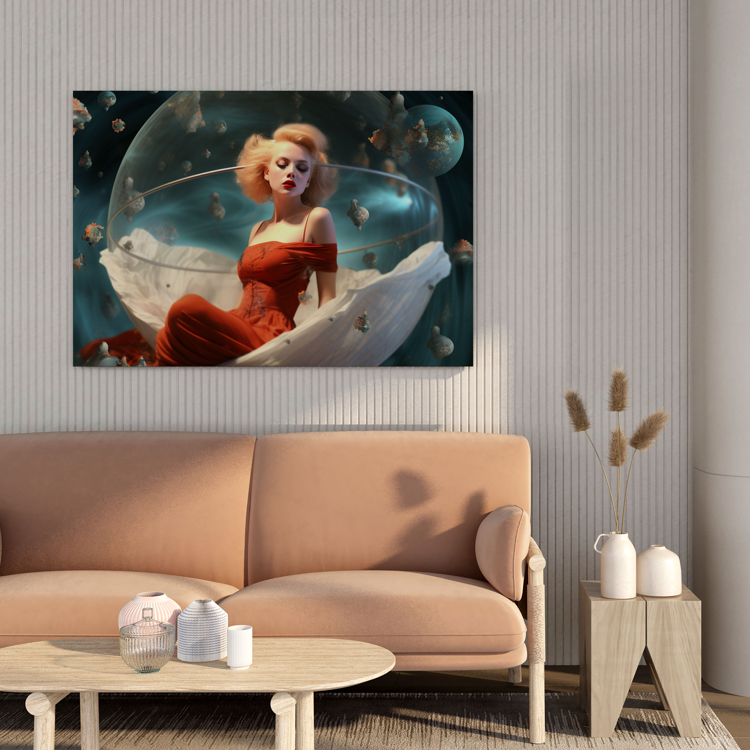 Marilyn Monroe Canvas Print - Surreal Dreamlike Wall Art - Marilyn Monroe, Canvas Print, Canvas, Imagination