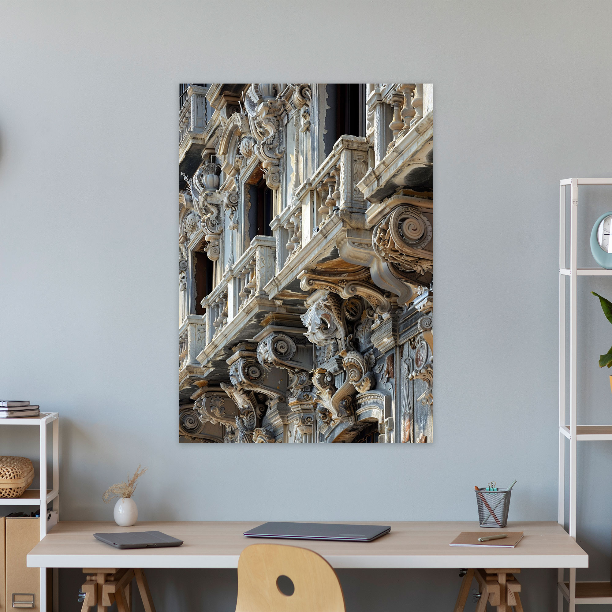 Ornate Mannerism Wall Decoration - Mannerism, Wall Decoration, Mannerism, Wall Art