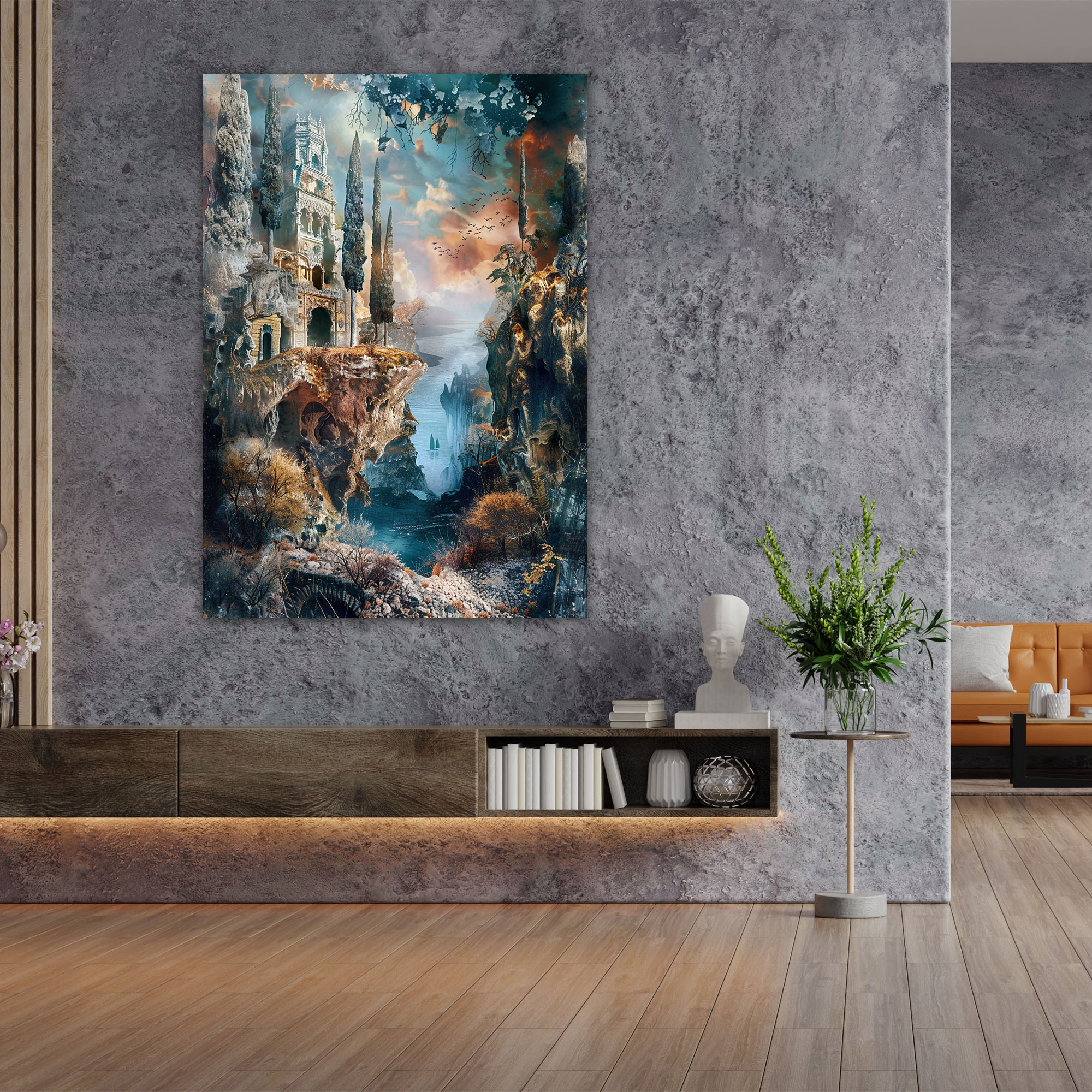 Dreamlike Mannerism Canvas Print - Mannerism, Wall Decoration, Canvas, Mannerism