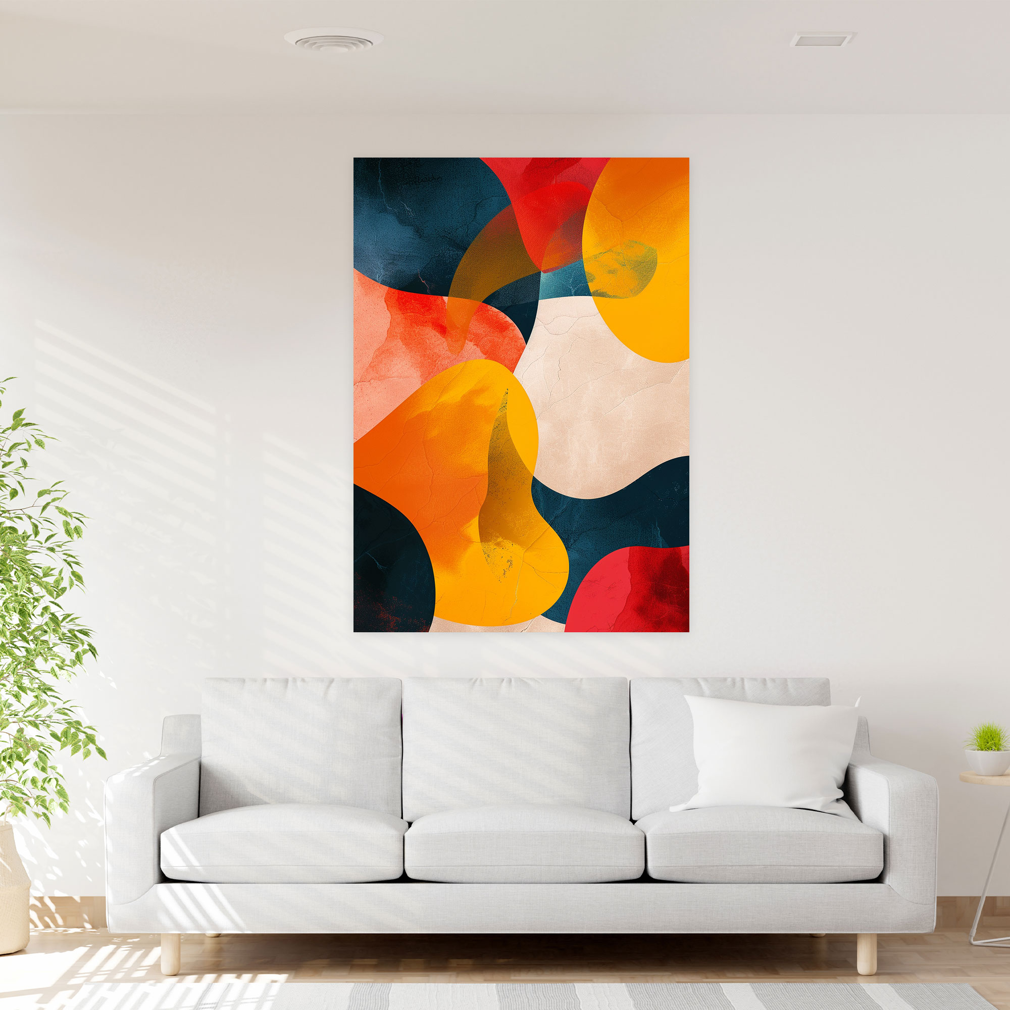 Vibrant Mannerism Canvas Print - Mannerism, Canvas, Mannerism, Home Decoration