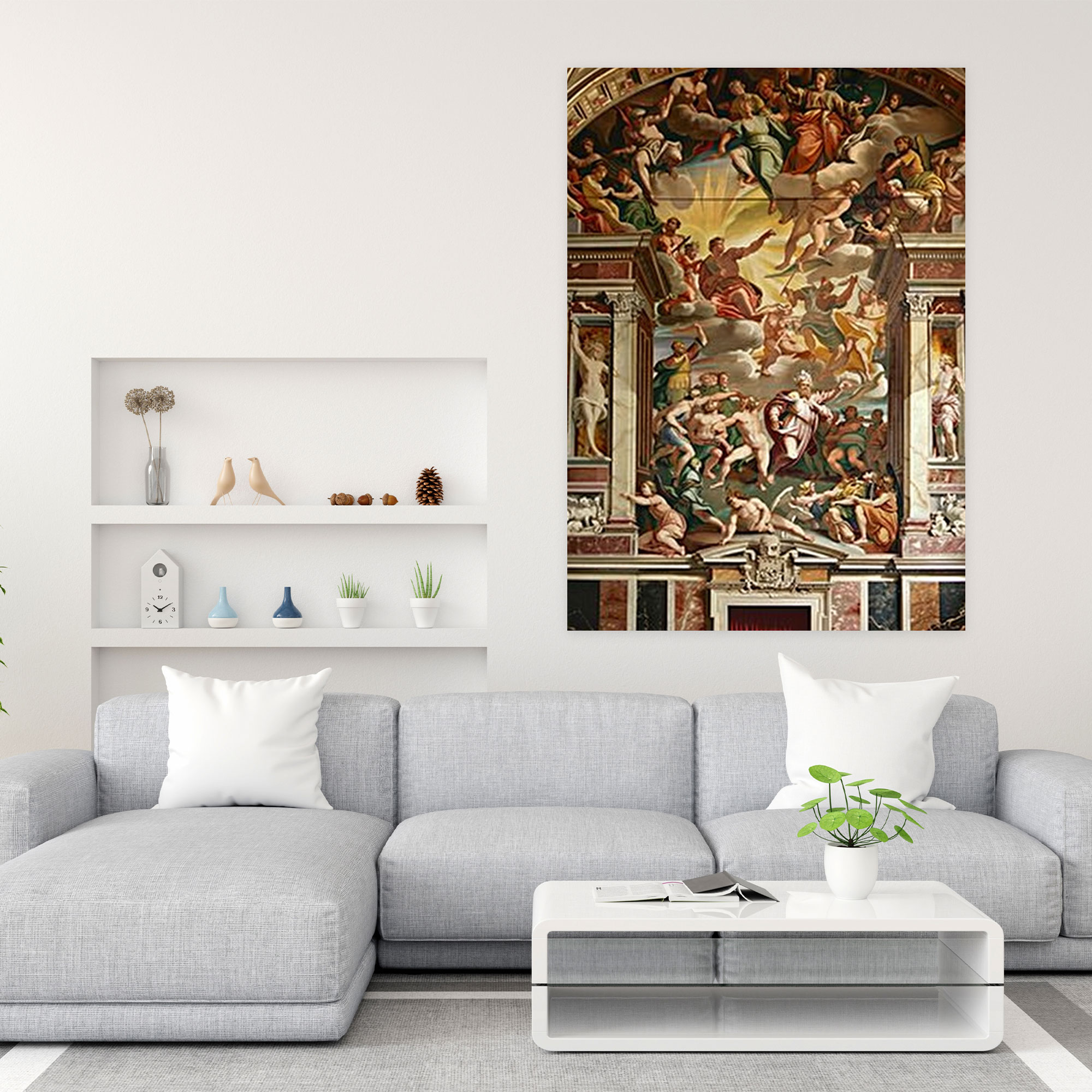 Rosso Fiorentino Mannerism Wall Art - Mannerism, Home Decoration, Mannerism, Canvas