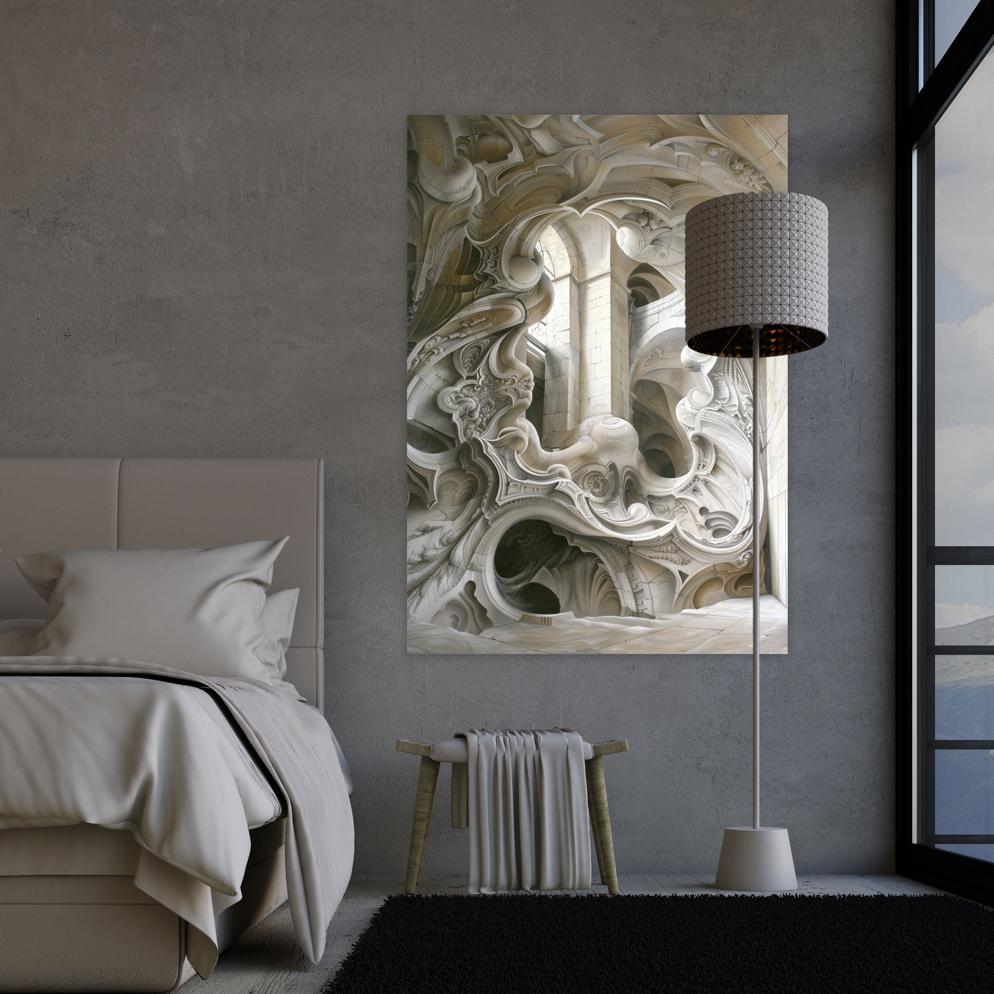 Twisted Forms Mannerism Wall Art - Mannerism, Canvas Wall Art, Canvas Print, Home Decoration