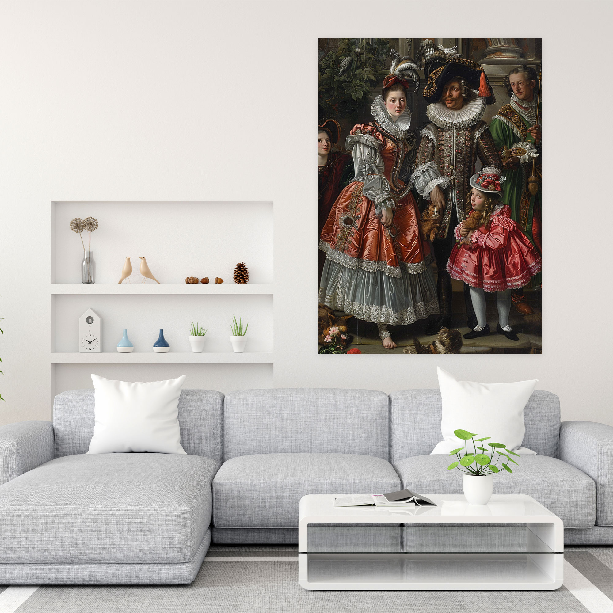 Theatrical Scenes Mannerism Wall Art - Mannerism, Home Decoration, Canvas Print, Canvas Wall Art